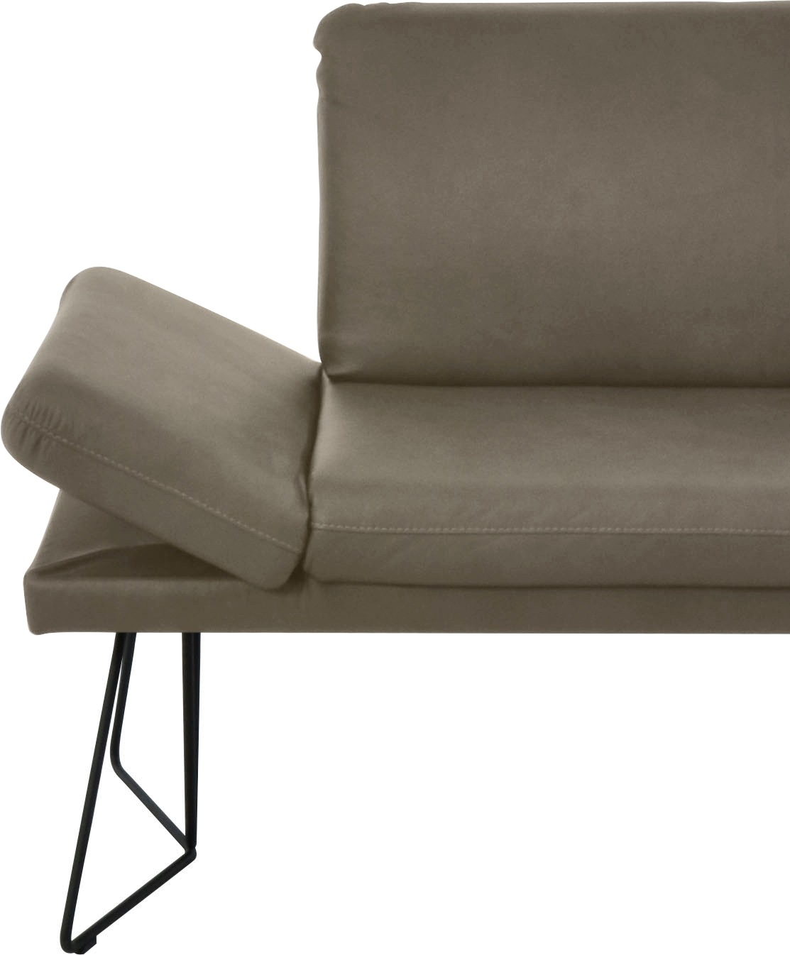 K+W Komfort & Wohnen Polsterbank »Pego« Seitenteilverstellung, wahlweise in 206 oder 226cm