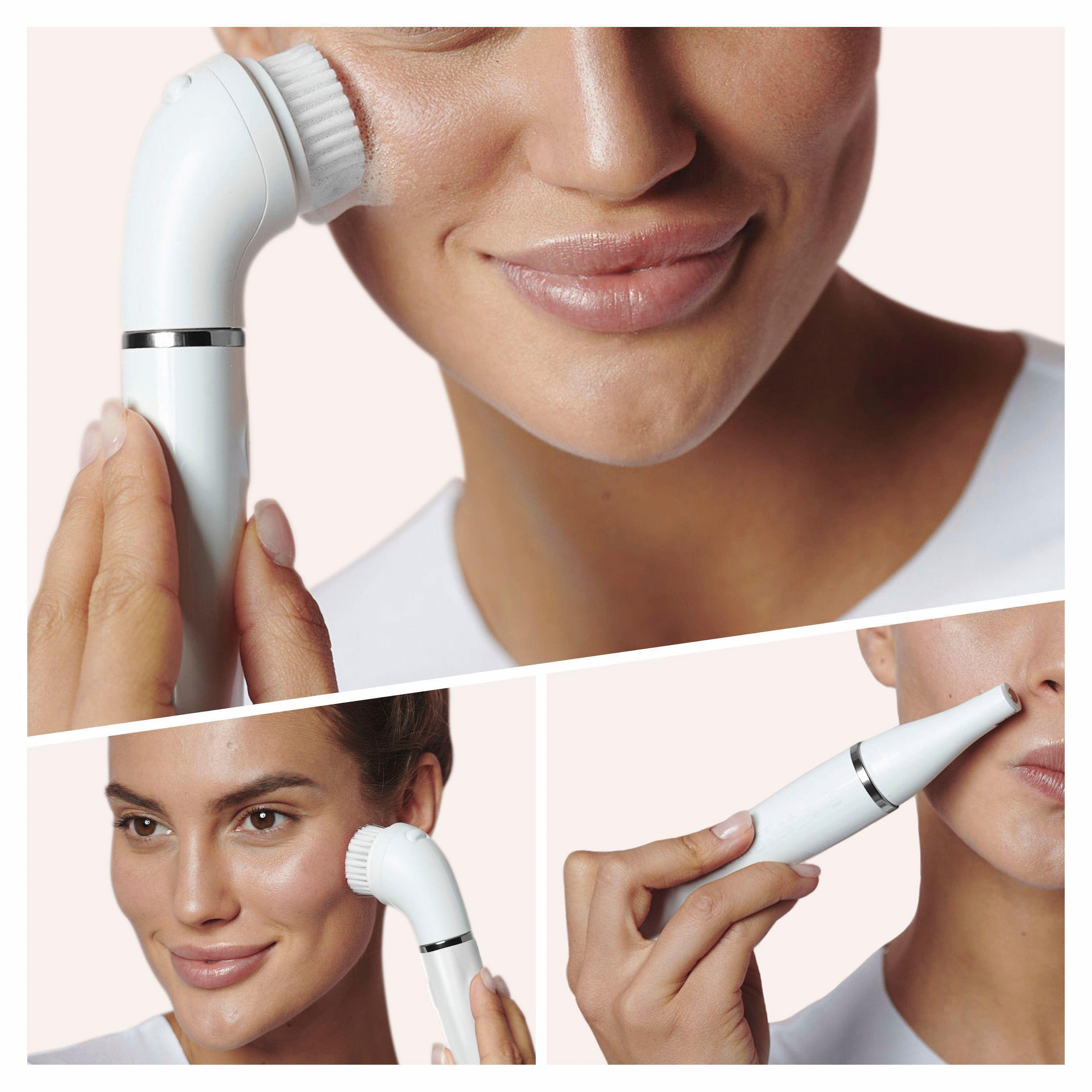 Braun Gesichtsepilierer »FaceSpa Pro SE910«, 10 Mikroöffnungen, Wet&Dry