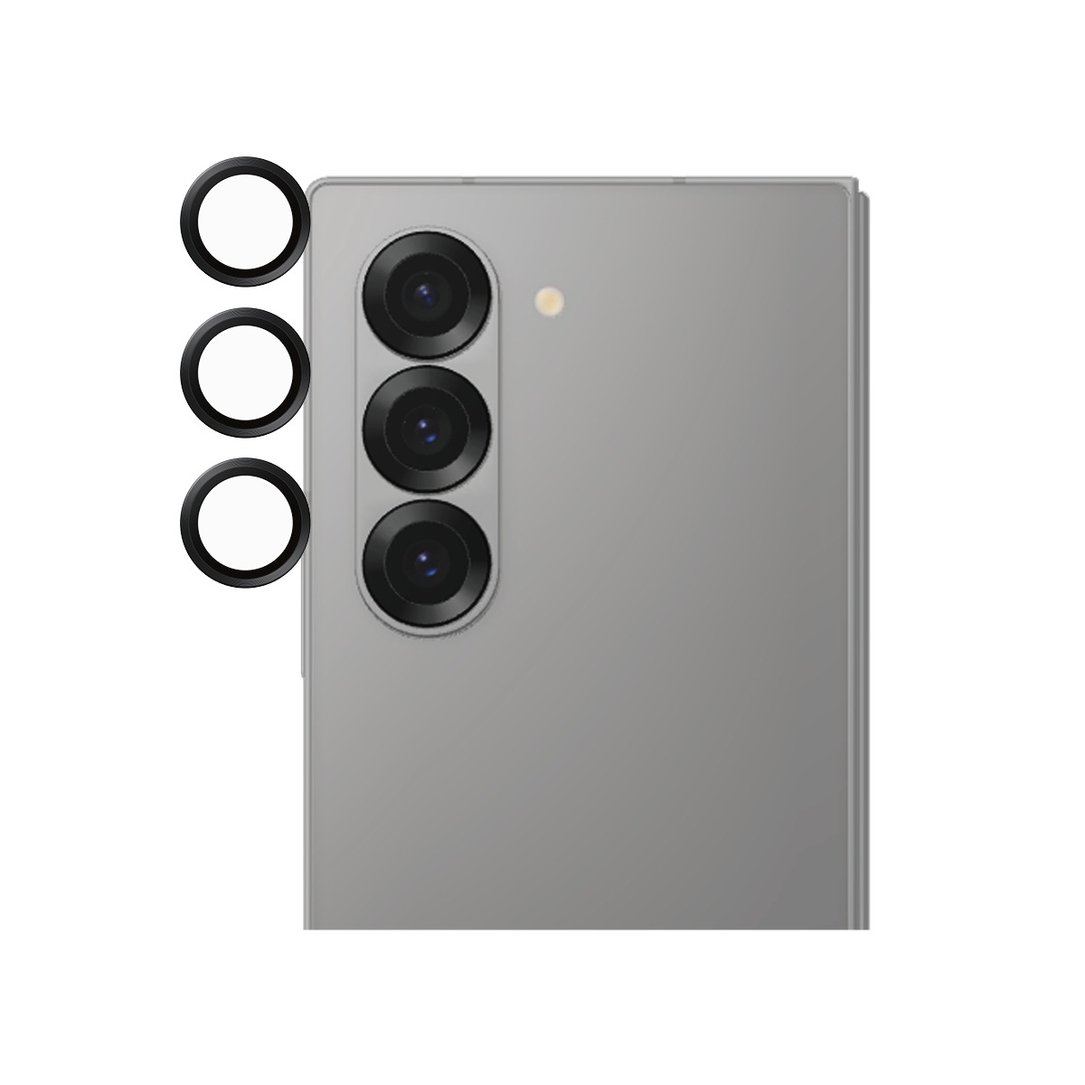 SAFE by PanzerGlass Kameraschutzglas »Camera Lens Protection«, für Samsung Galaxy Z Fold6, Linsenschutzglas, Schutzfolie, Kameraschutz, kratz- & stoßfest