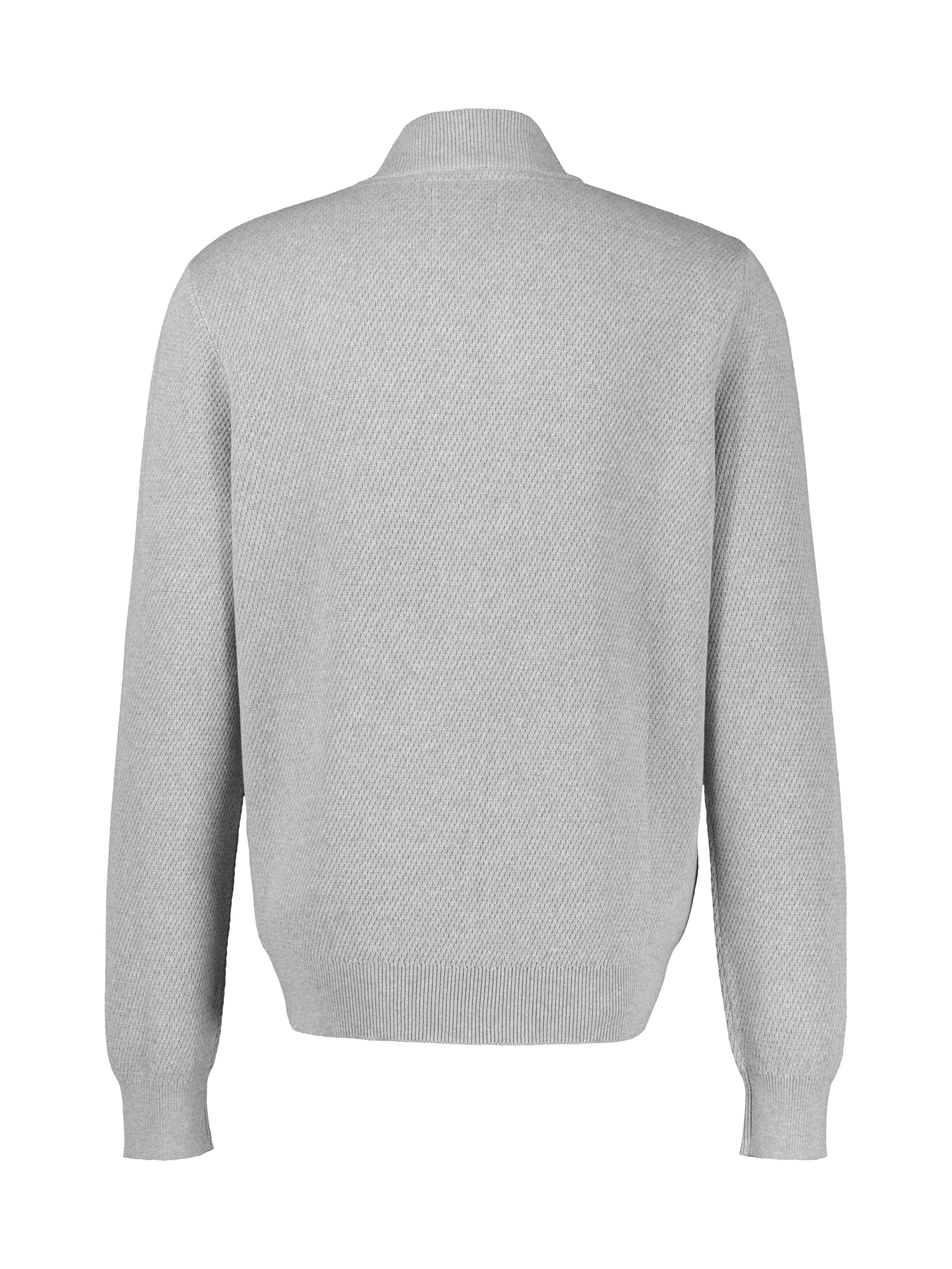 LERROS Strickjacke »Strickjacke aus Baumwollstrick mit dezent flachem Kragen«