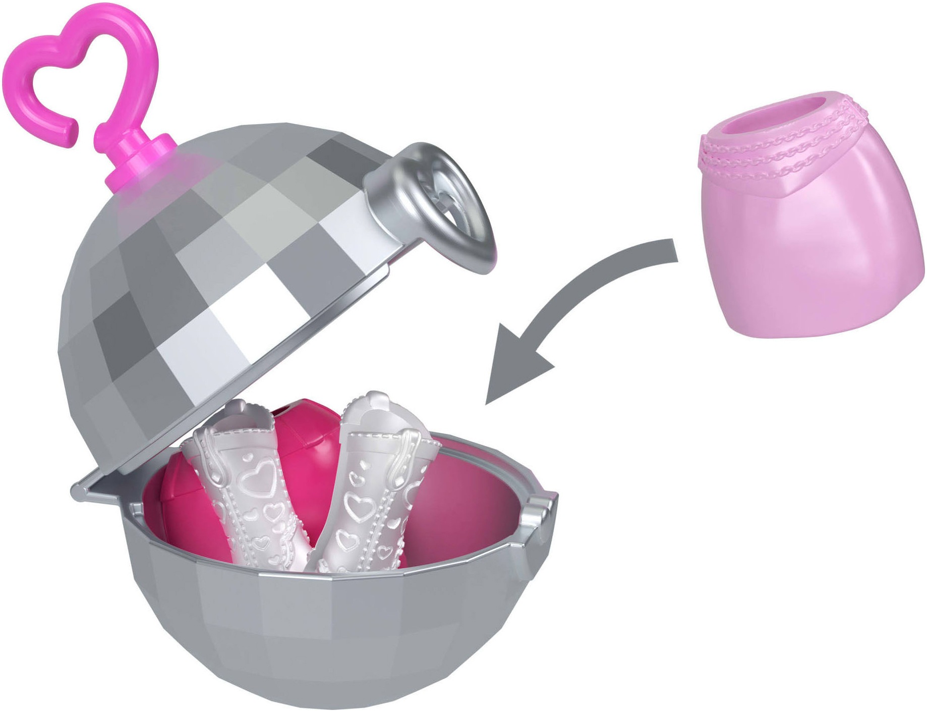 Polly Pocket Spielwelt »Anhänger« Lieferung erfolgt sortiert - Abbildungen dienen als Beispiele