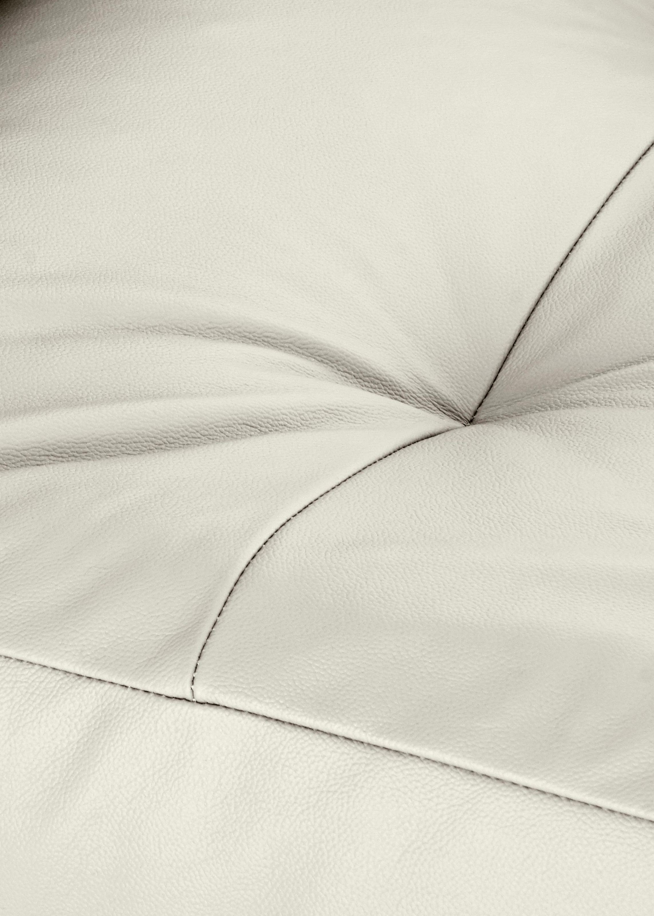 W.SCHILLIG Chaiselongue »softy«, mit dekorativer Heftung im Sitz, Füße Chrom glänzend