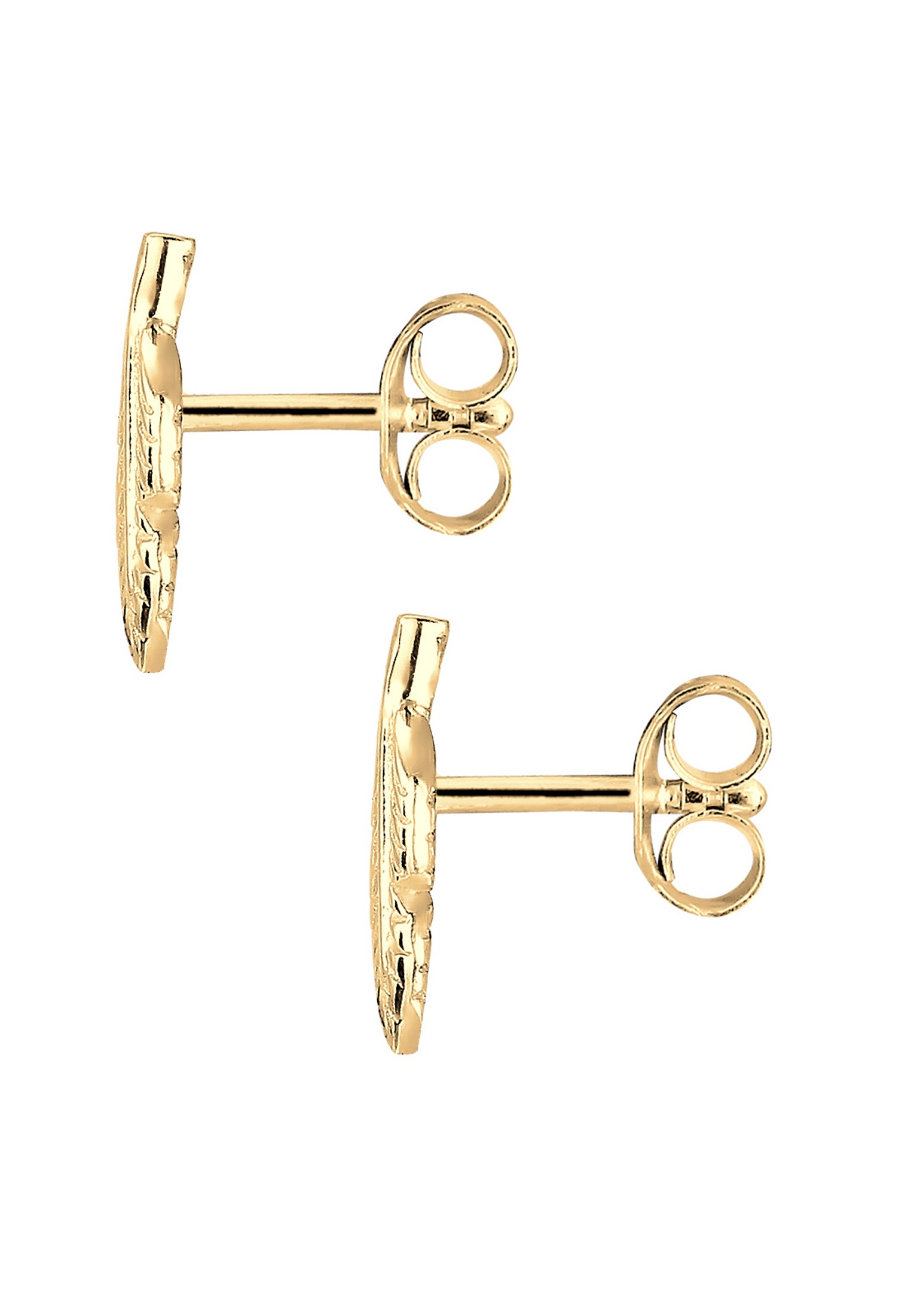 Elli Paar Ohrstecker »Ohrringe Ohrstecker Feder hippie 925 Sterling Silber«