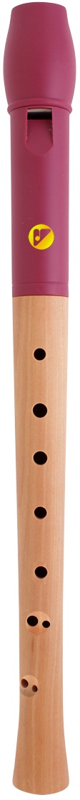 Voggenreiter Blockflöte »Flute Master (App) mit Holz-Kunststoff-Blockflöte«, Sopran, C-Dur, Barock