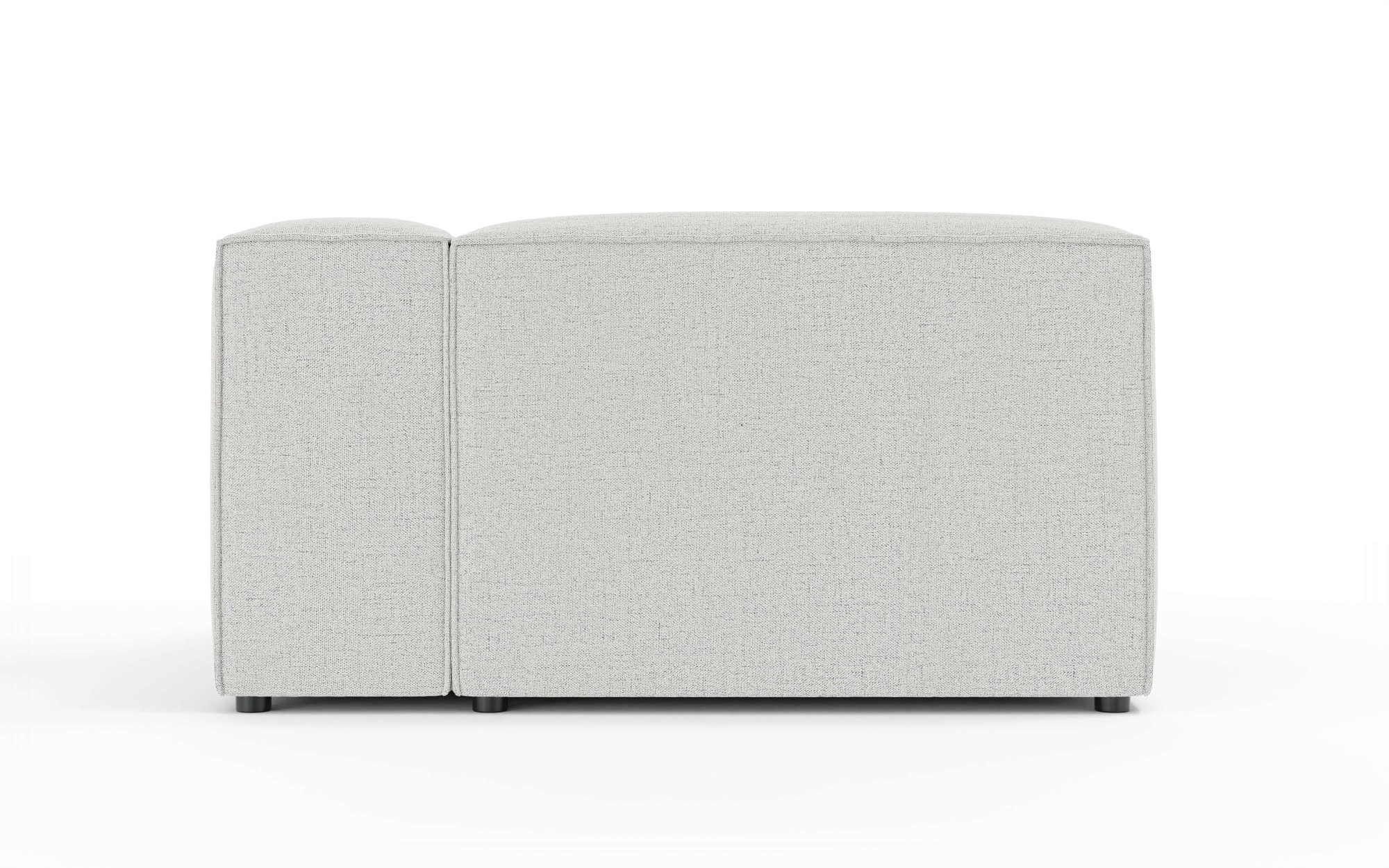 OTTO home Ottomane »HAILY links/rechts bestellbar, Loungemöbel, Maße B/T/H: 130/130/72 cm« als Modul oder separat verwendbar, für individuelle Zusammenstellung