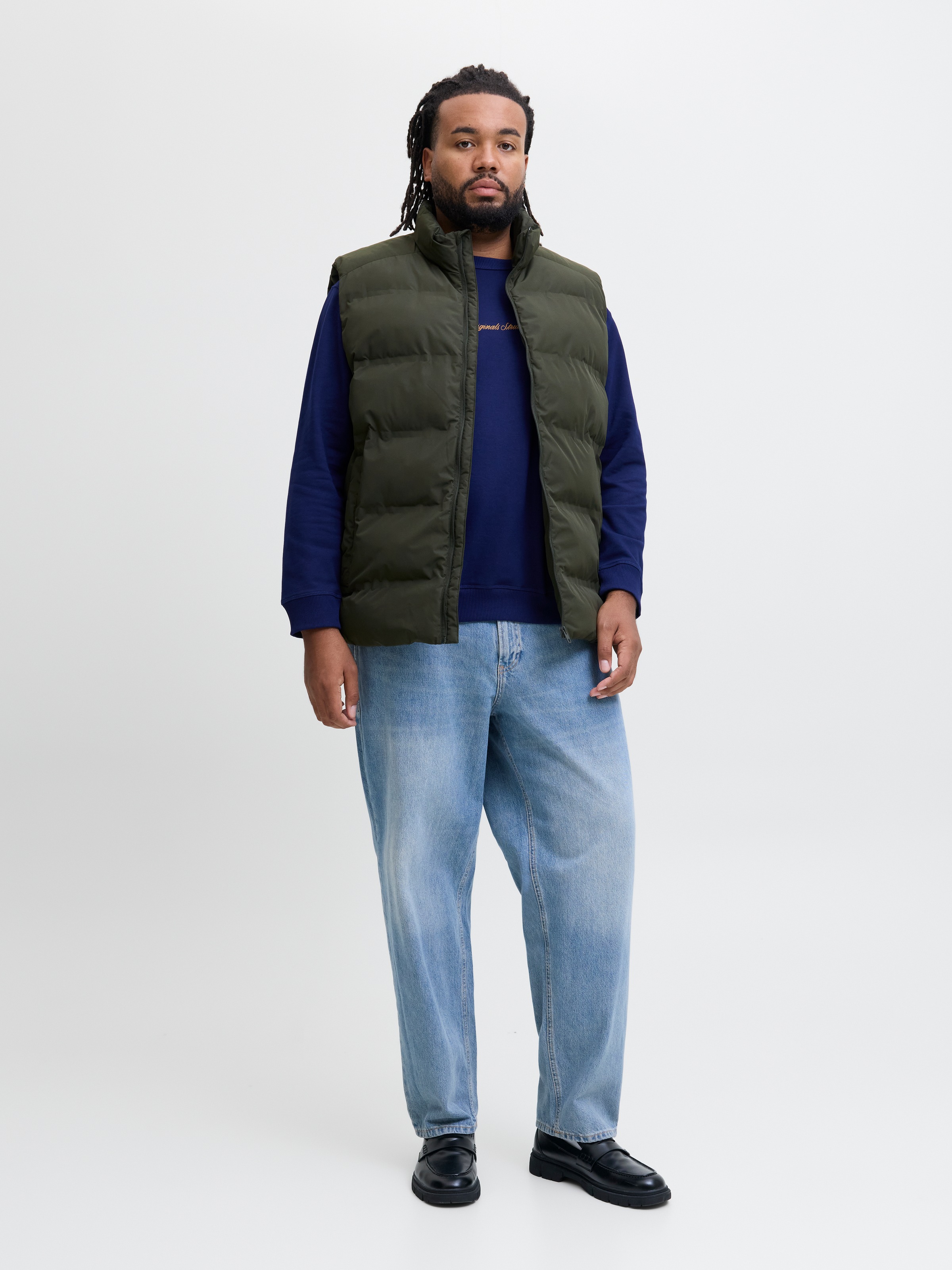 Jack & Jones PlusSize Steppweste »JJESOHO BODYWARMER COLLAR SN PLS«