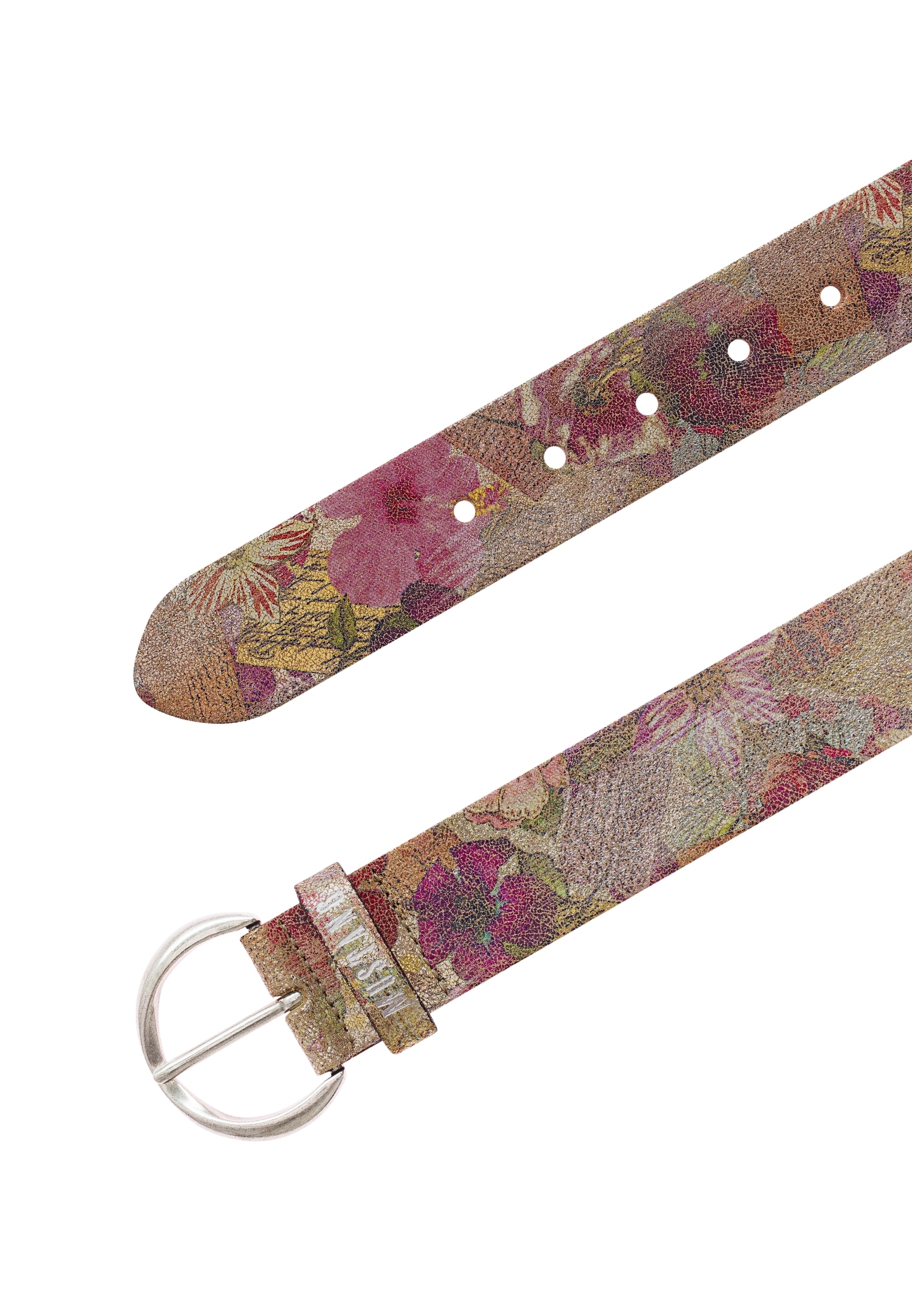 MUSTANG Ledergürtel, Florales oder Animal-Design, 4 cm breit