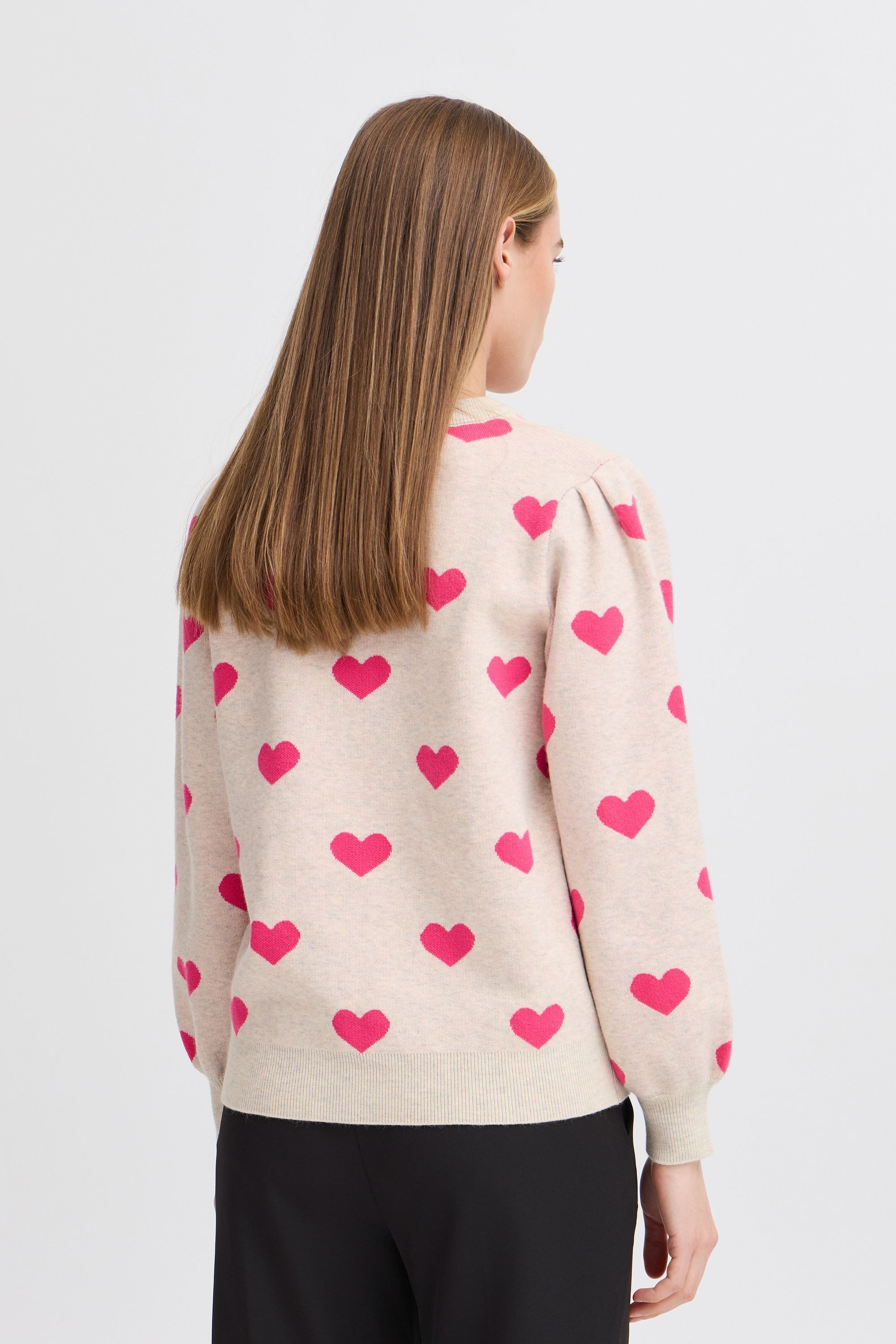 Ichi Strickfleece-Pullover »Strickpullover Damen Pullover - IHBRIELLE«