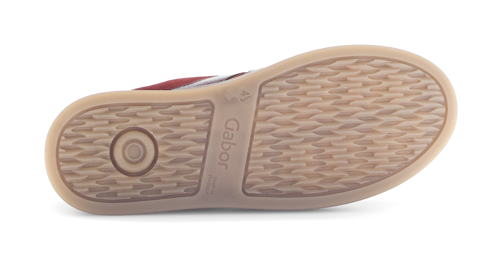Gabor Plateausneaker »FLORENZ«  , Freizeitschuh, Halbschuh, Schnürschuh in Bequemweite G (= weit)
