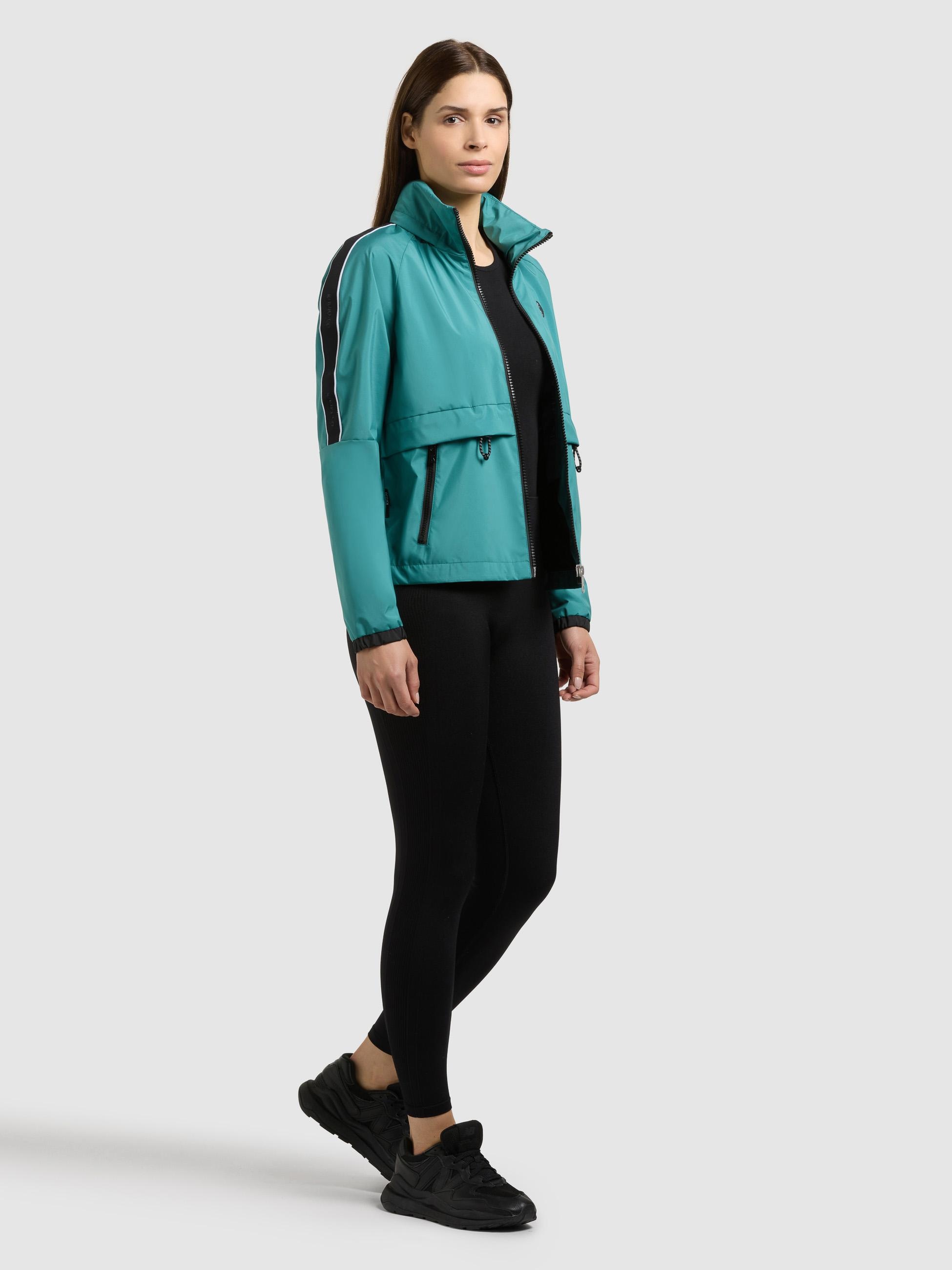 khujo Windbreaker »Windbreaker Olia« mit Kapuze Übergangsjacke mit im Kragen verstaubarer Kapuze