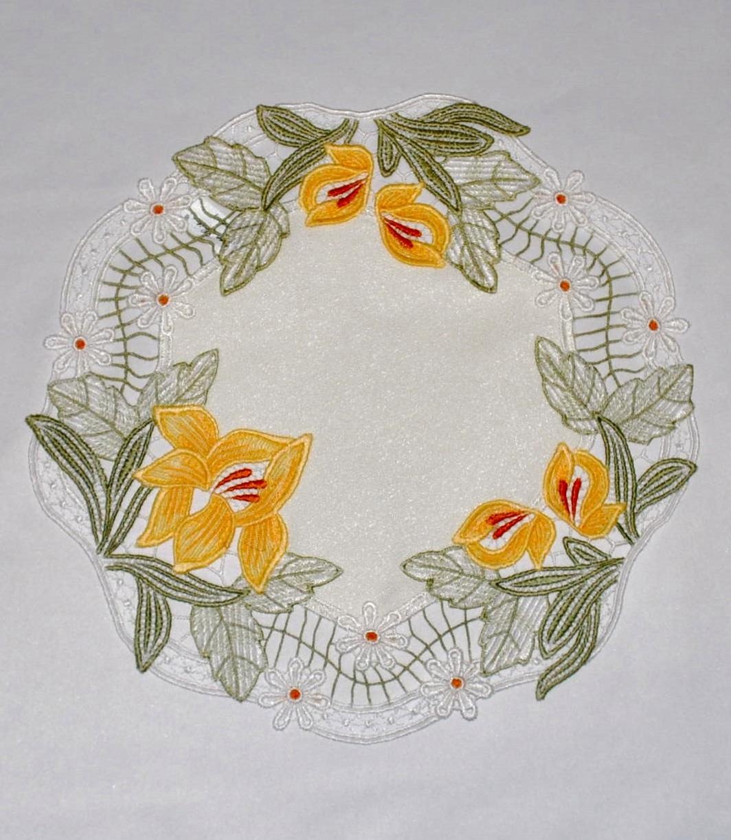 Stickereien Plauen Tischdecke »Lilienzeit« im OTTO Online Shop | Tischdecken