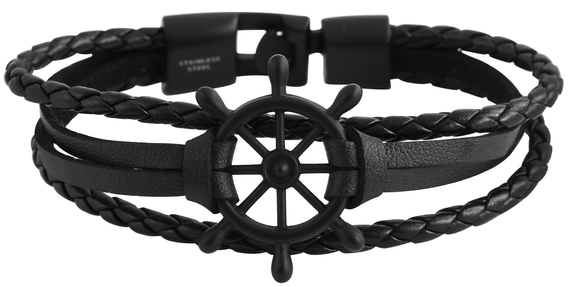 Adelia´s Armband »Unisex Armband aus Leder 21 cm«