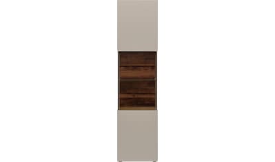 GWINNER Glasvitrine »Misano Z11«, in Lack fango, Höhe 196,8 cm, wahlweise mit Beleuchtung kaufen