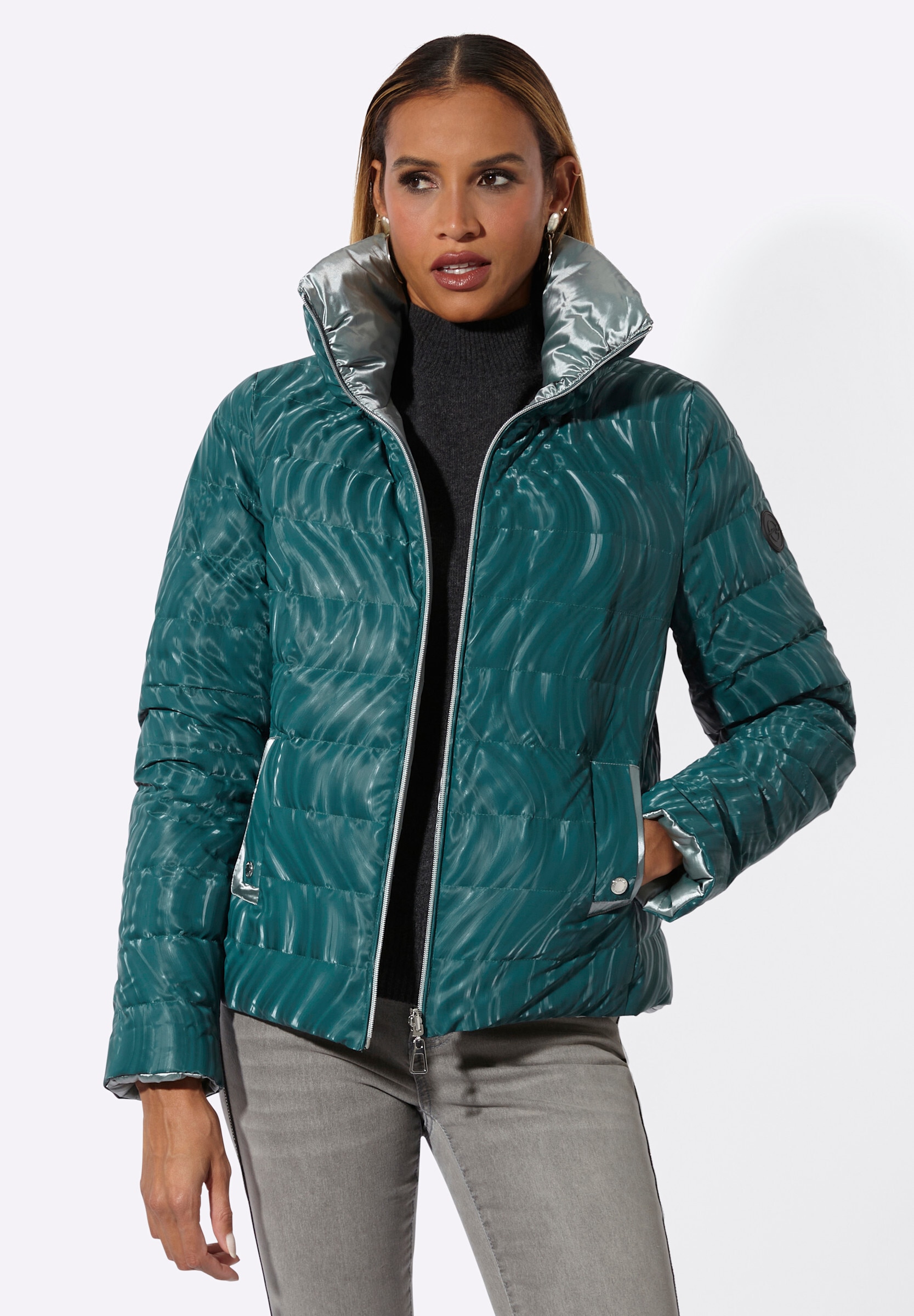creation L Daunenjacke »Daunen-Wendejacke Daunenjacke« ohne Kapuze