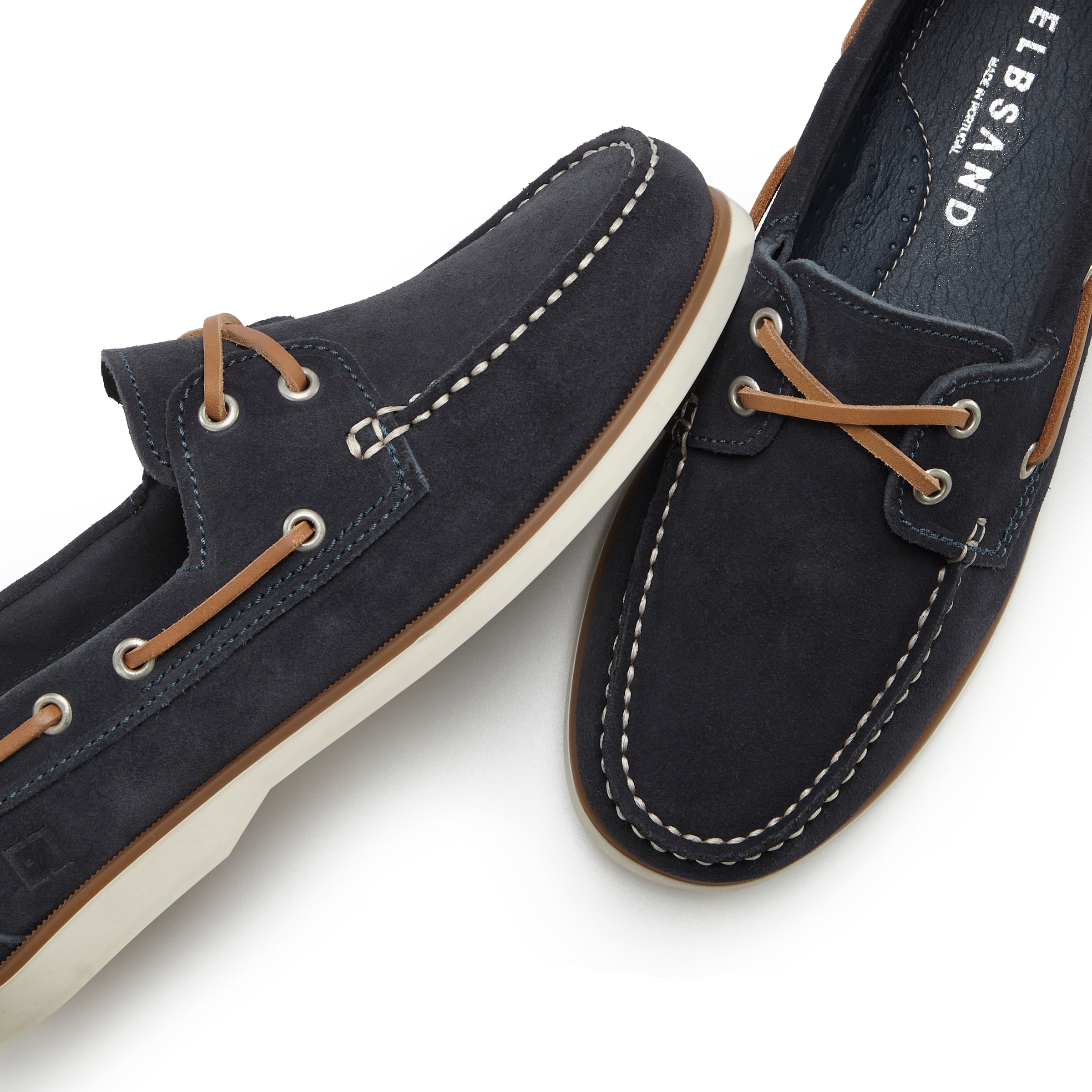 Elbsand Bootsschuh, Slipper, Halbschuh, aus Leder