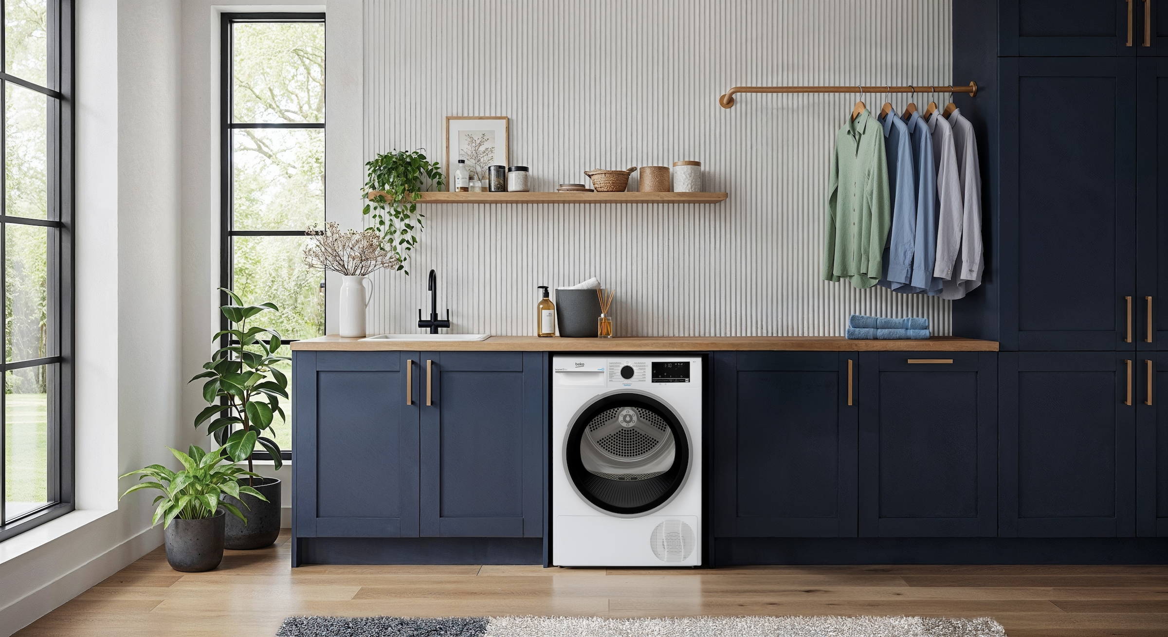 BEKO Kondenstrockner »B3T3249S« Wärmepumpentechnologie