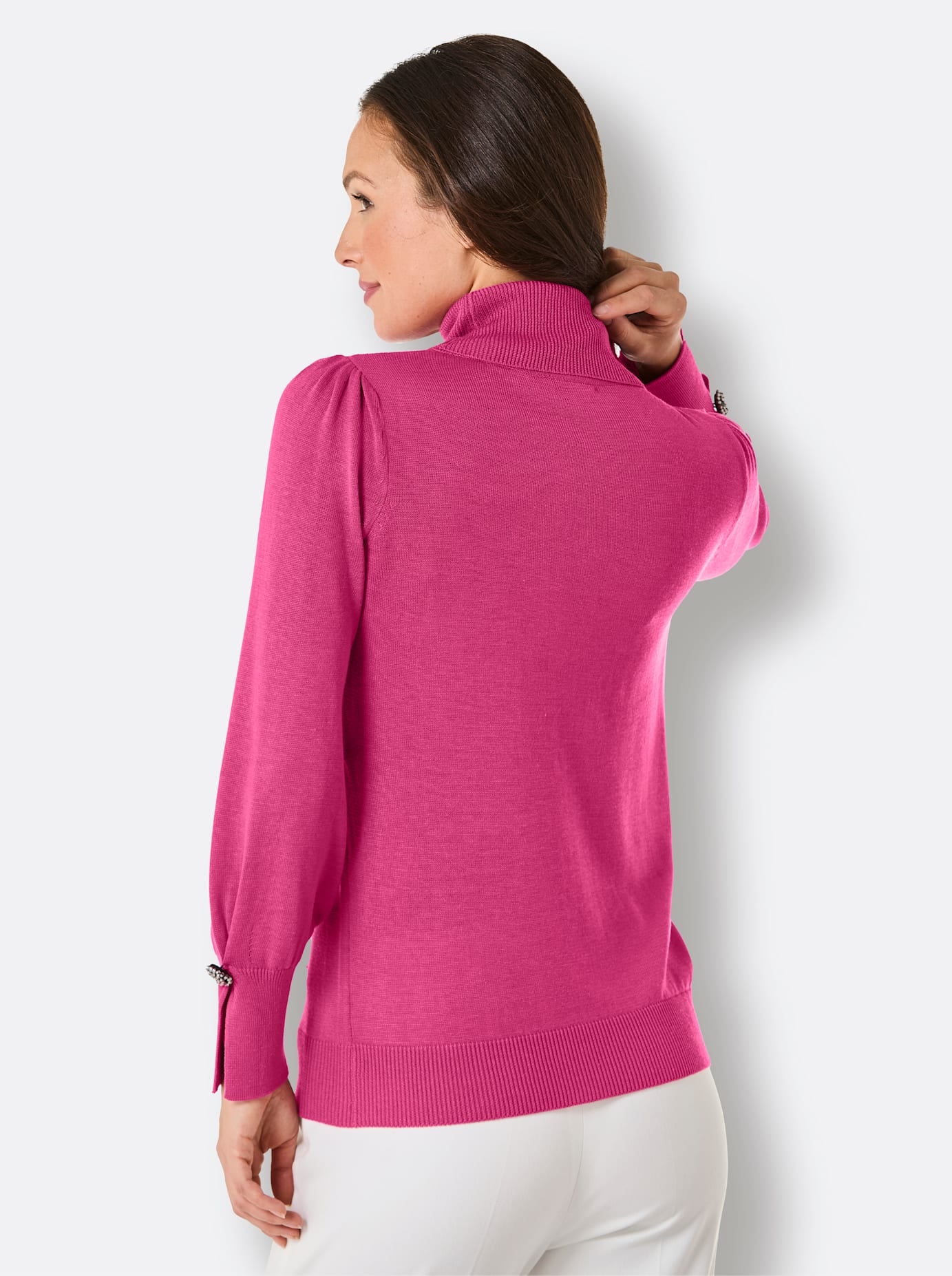 CREATION L PREMIUM Rollkragenpullover »Lyocell-Mix-Pullover«