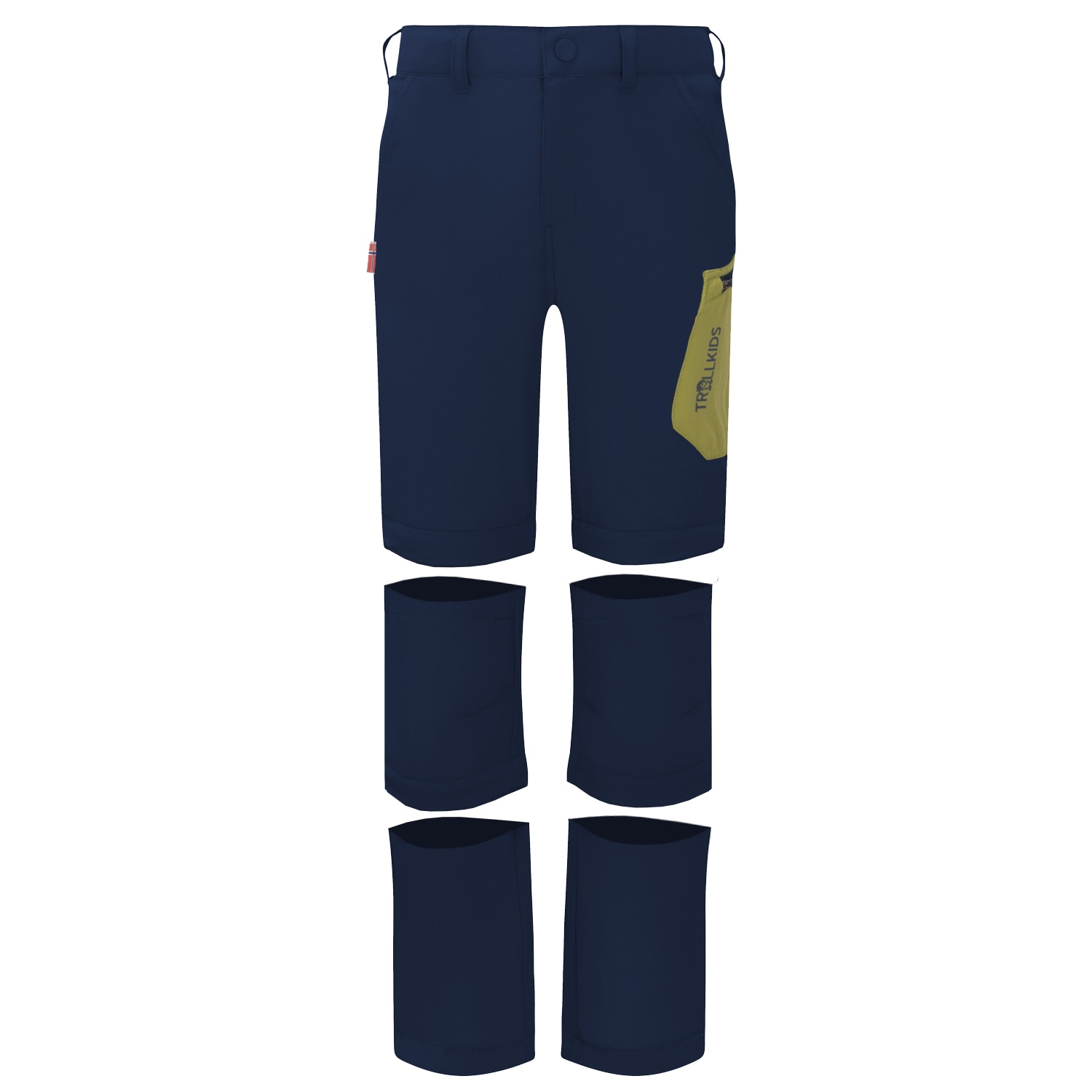 TROLLKIDS Zip-off-Hose »KIDS PREIKESTOLEN DOUBLE ZIP-OFF PANTS«  mit Elastan-Anteil, schnelltrocknend, atmungsaktiv