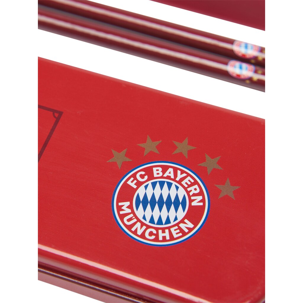 FC Bayern Schreibgeräteetui »FC Bayern München Schulset 6 tlg.«