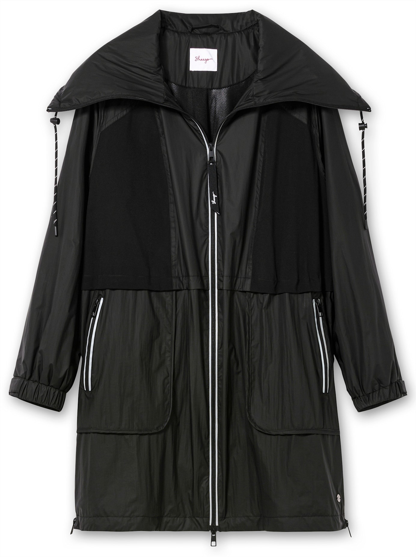 Sheego Outdoorjacke, ohne Kapuze