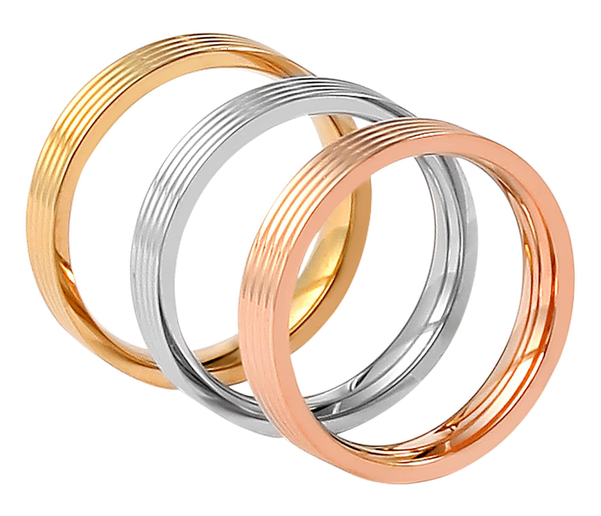 Adelia´s Fingerring »Damen Ring aus Edelstahl«