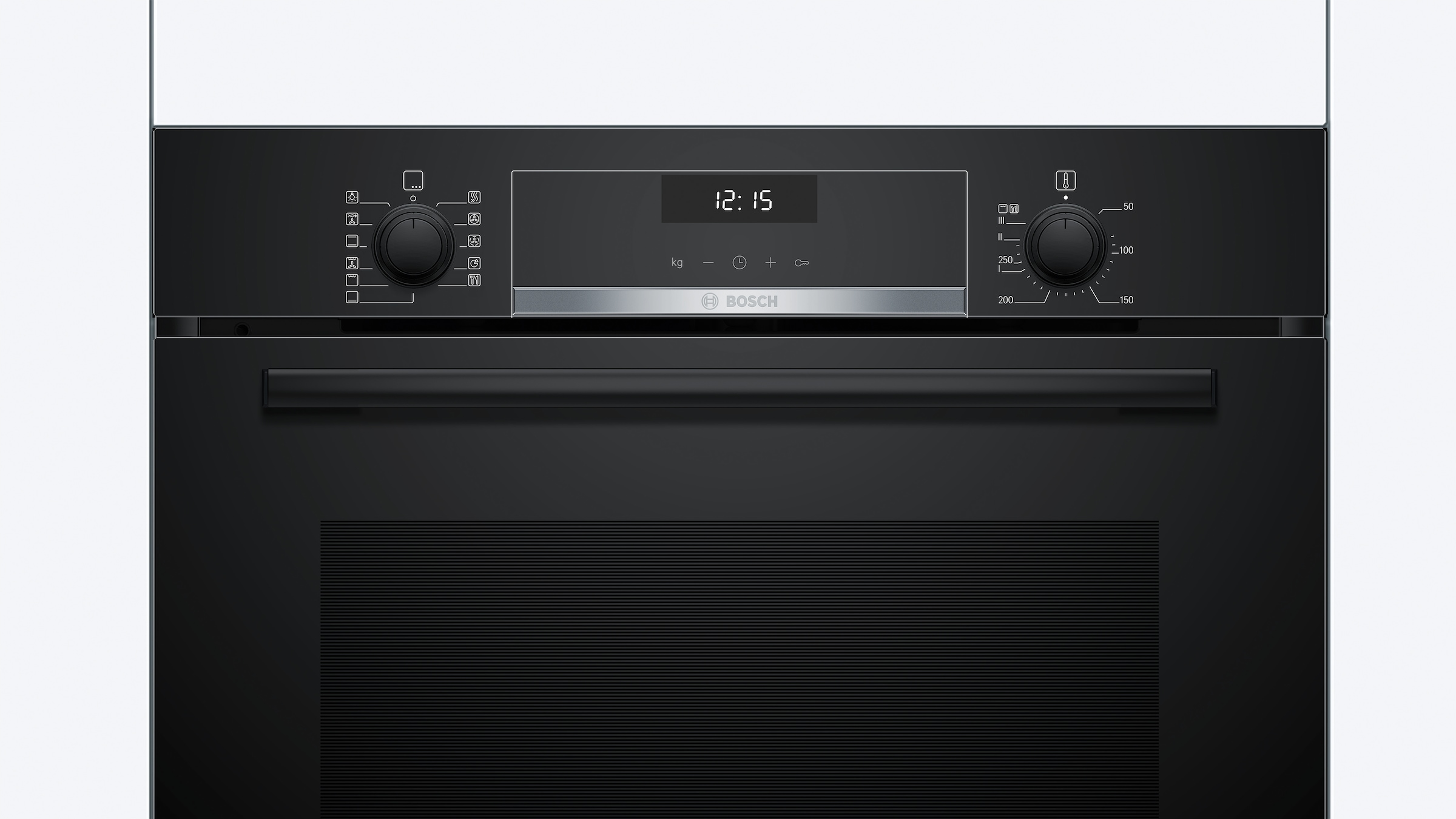 BOSCH Einbaubackofen Serie 6 »HBG537BB4« mit Teleskopauszug nachrüstbar