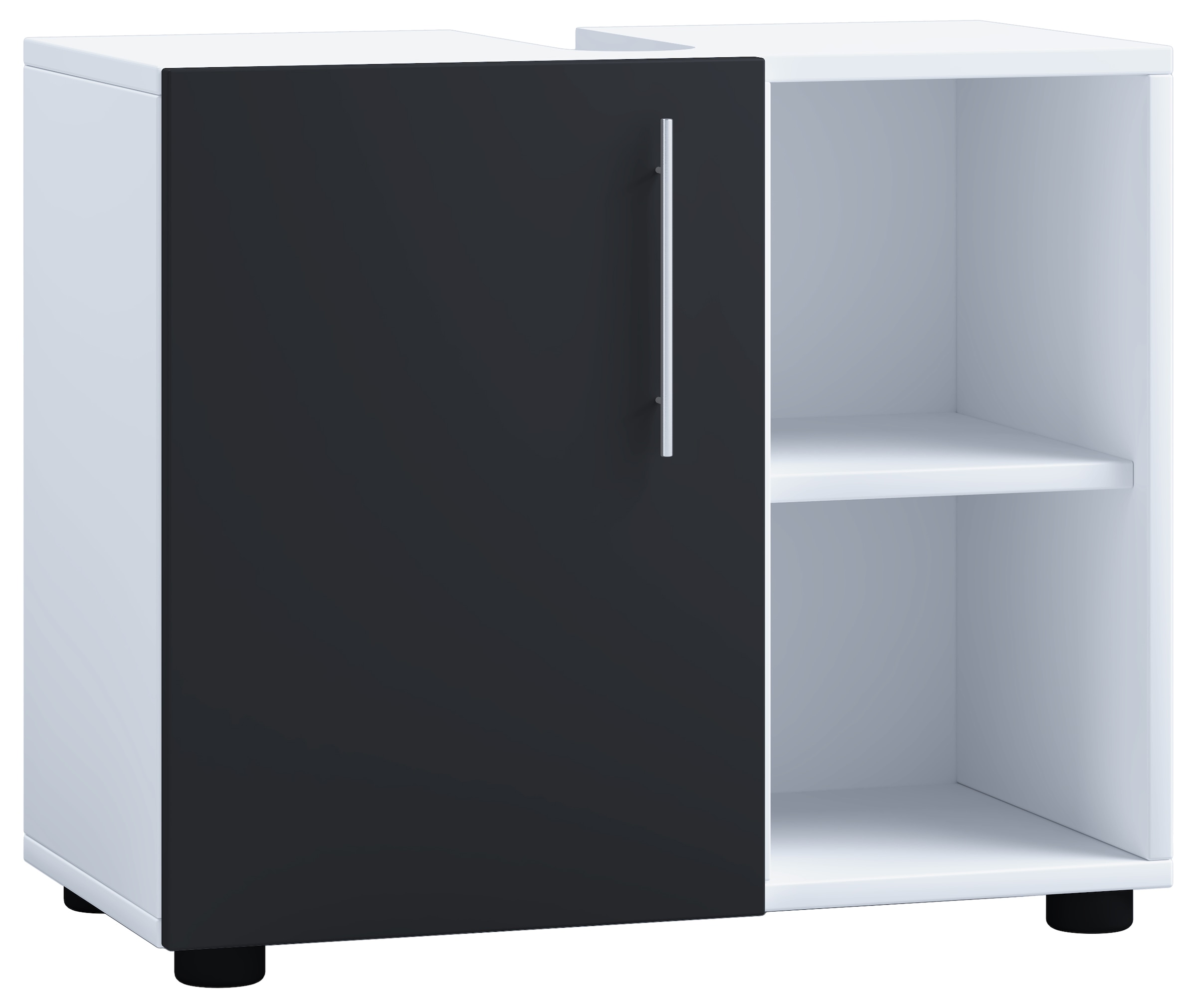 VCM Waschbeckenschrank »Holz Badmöbel Badunterschrank Flandu lll Drehtür« 1 Stk. tlg.