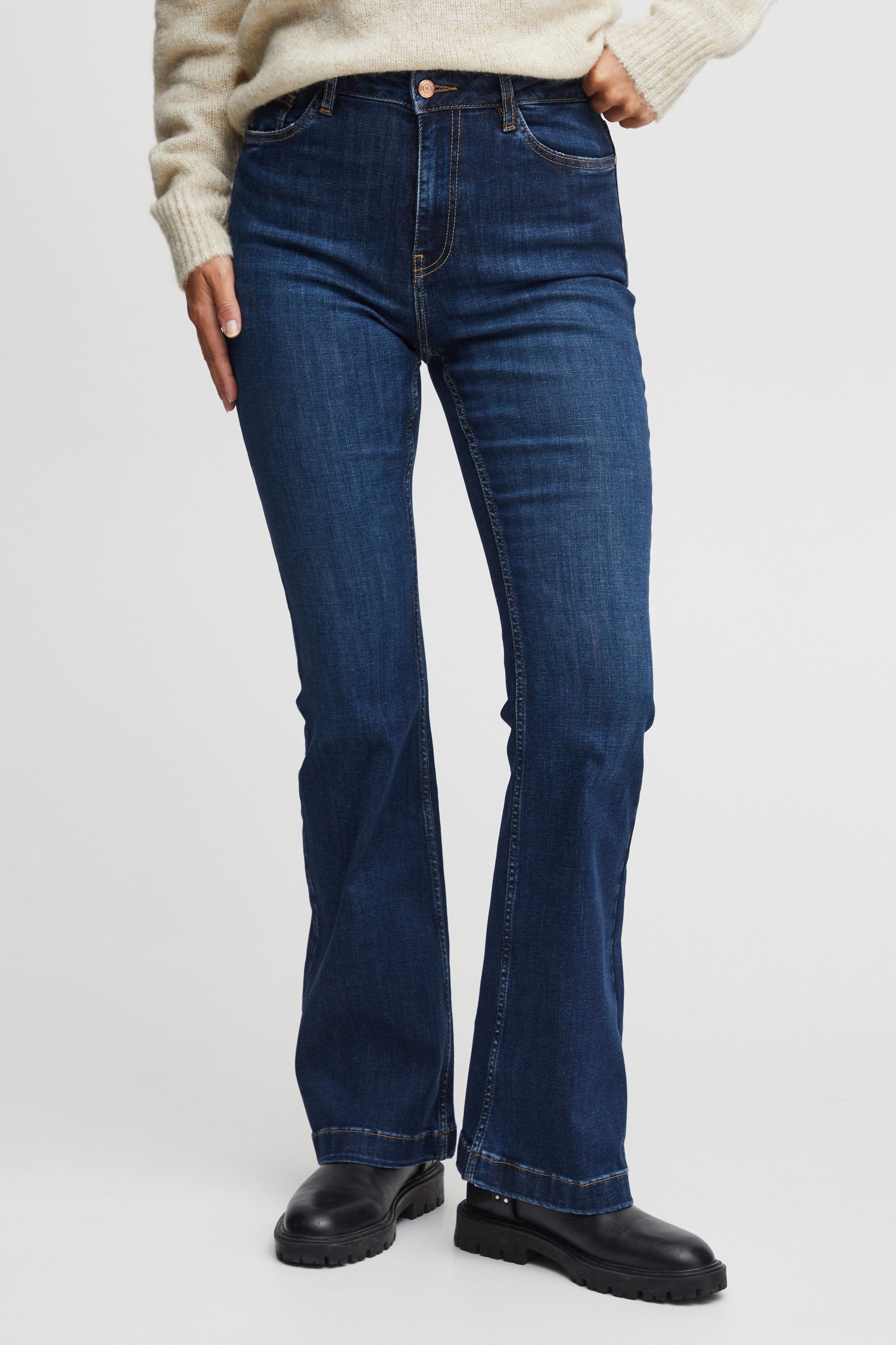 Pulz Jeans Bequeme Jeans »Bequeme Jeans PZBECCA UHW Bootcut Leg«