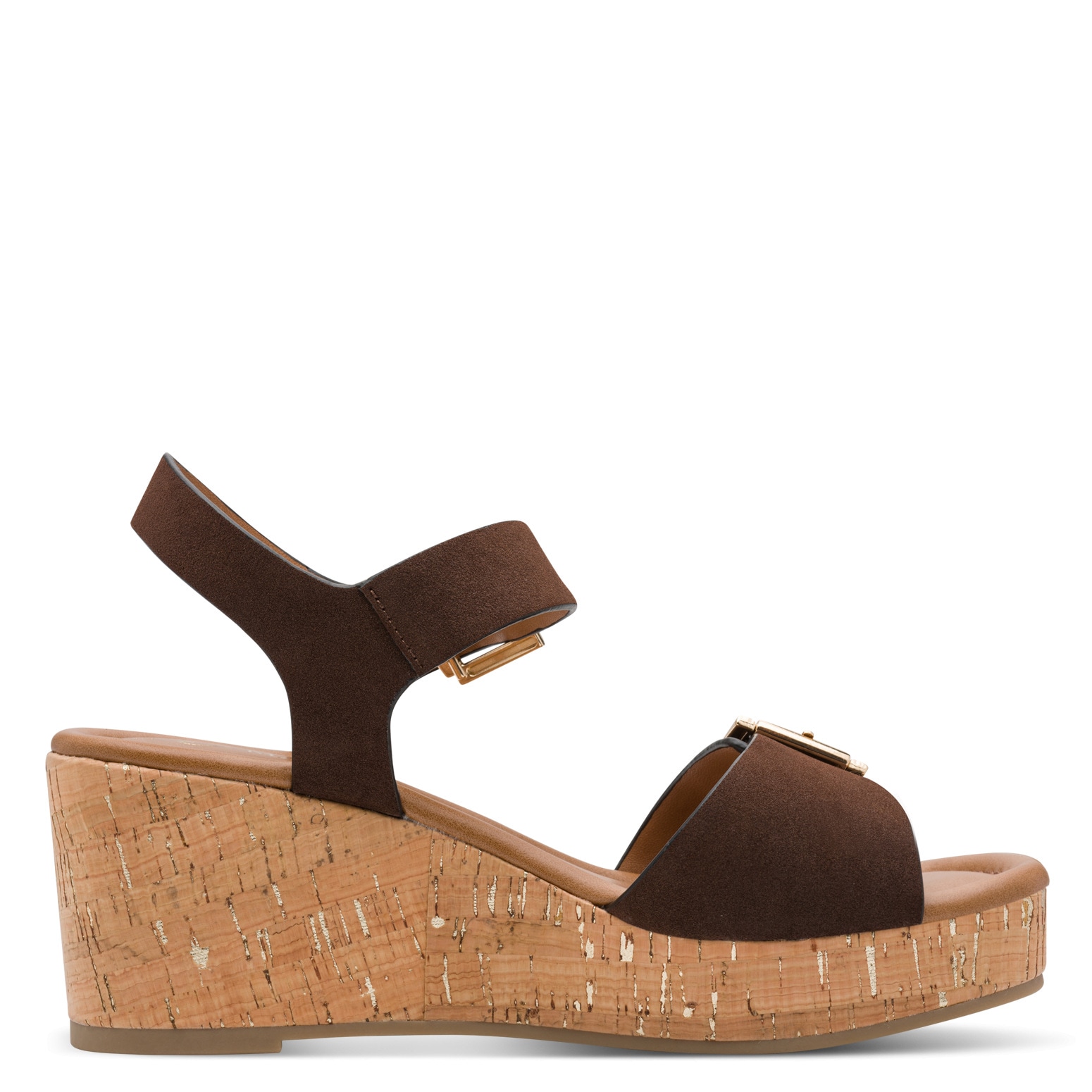 MARCO TOZZI Sandalette  Plateau, Riemchensandale mit zwei verstellbaren Schnallen