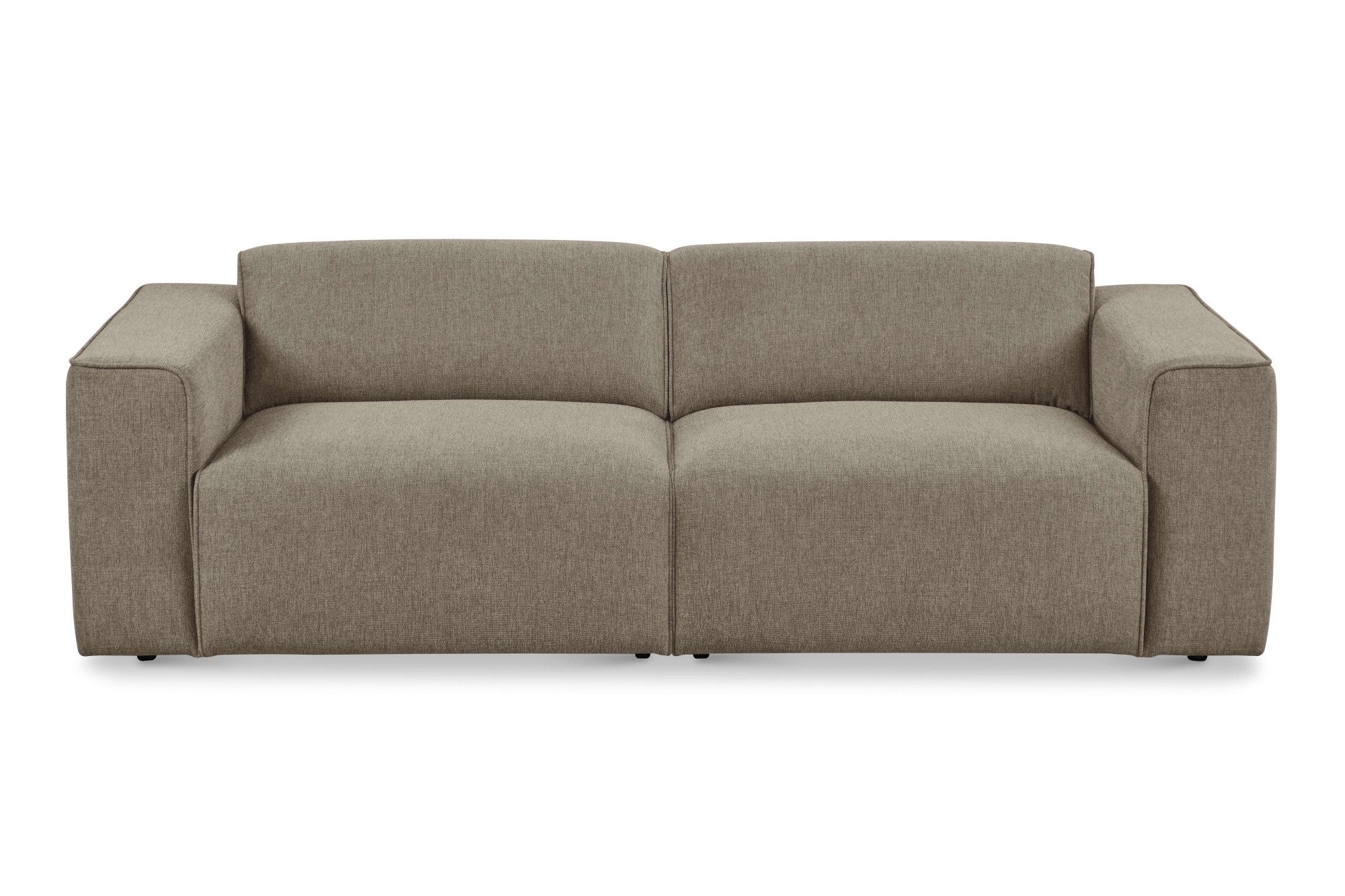 andas 3-Sitzer »Noord mit Kedernaht, Breite 232 cm«, mit Kedernaht, Breite 232 cm, Cord, Struktur, Webstoff