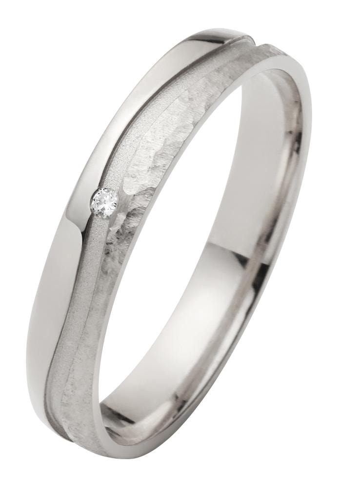 Firetti Trauring »Schmuck Geschenk Gold 750 Hochzeit Ehering "LIEBE"« Made in Germany, wahlweise mit oder ohne Brillant