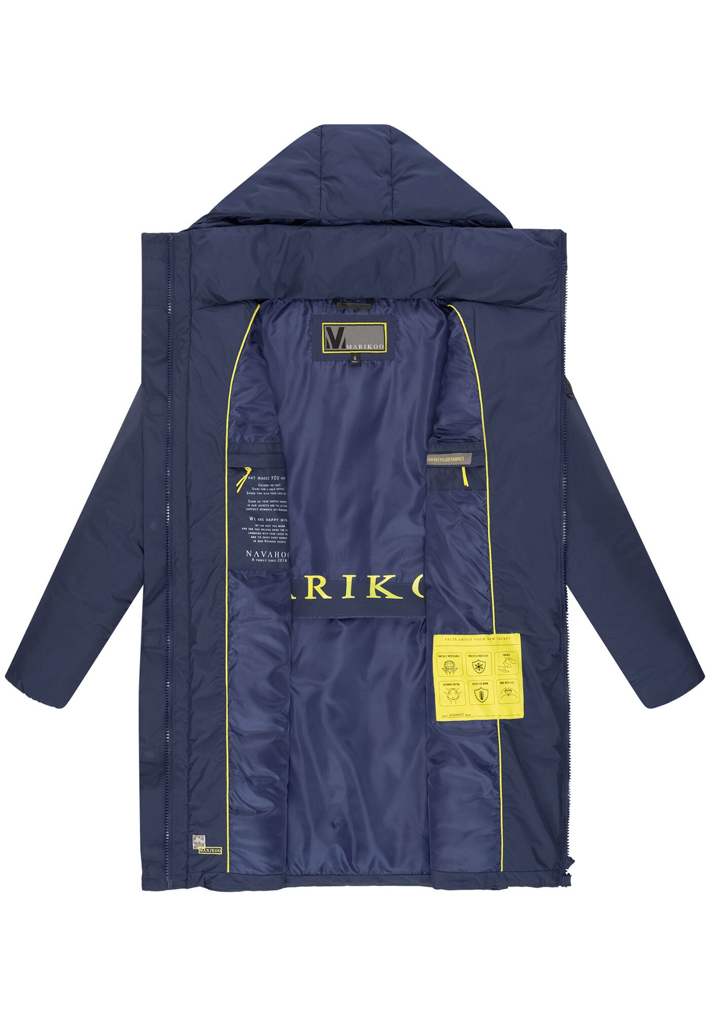 Marikoo Winterjacke »Marikoo Nanami Damen Winterjacke N023«