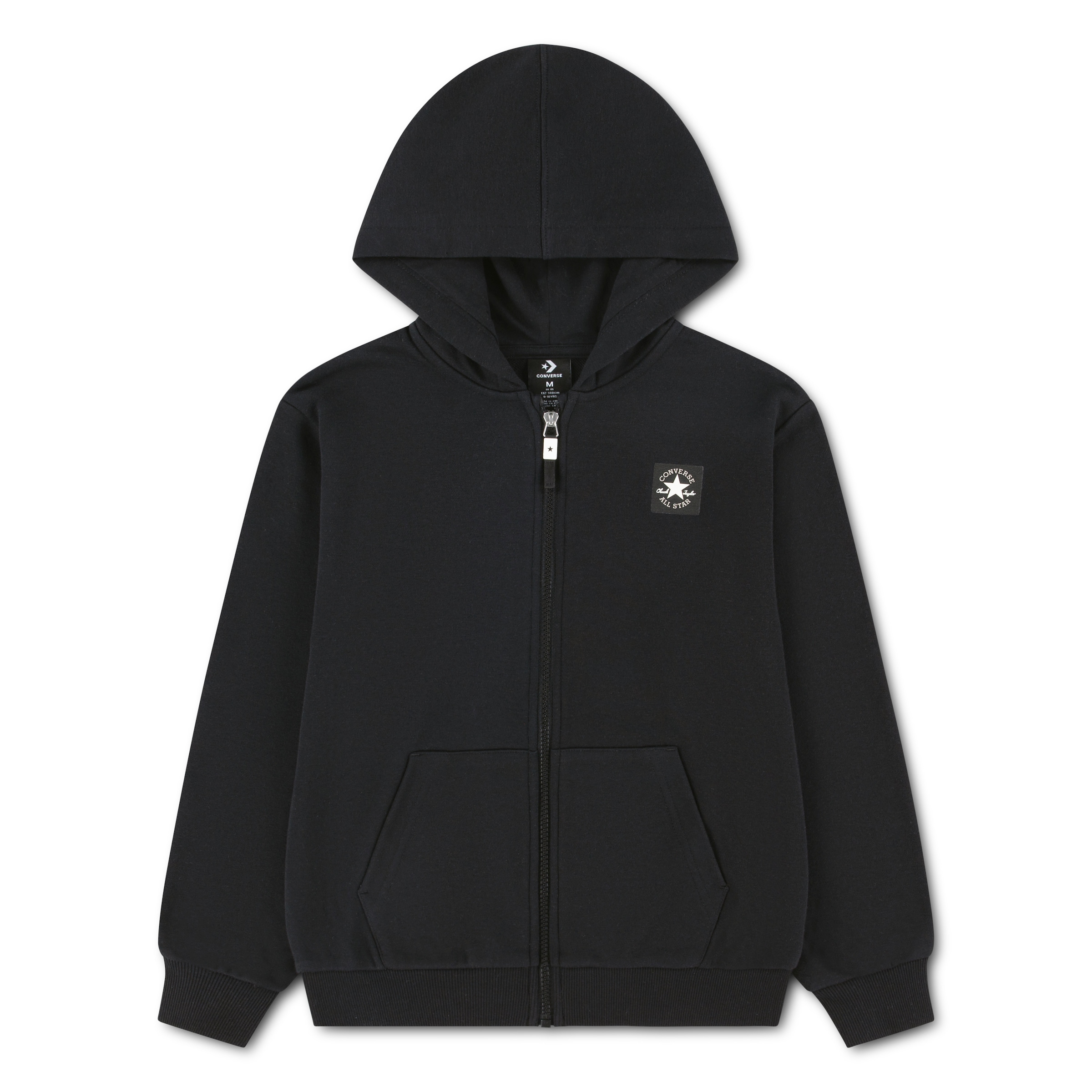 Converse Kapuzensweatjacke »CNVB VARCITY ZIP FRONT HOODIE« für Kinder geeignet, mit durchgehendem Reißverschluss vorne
