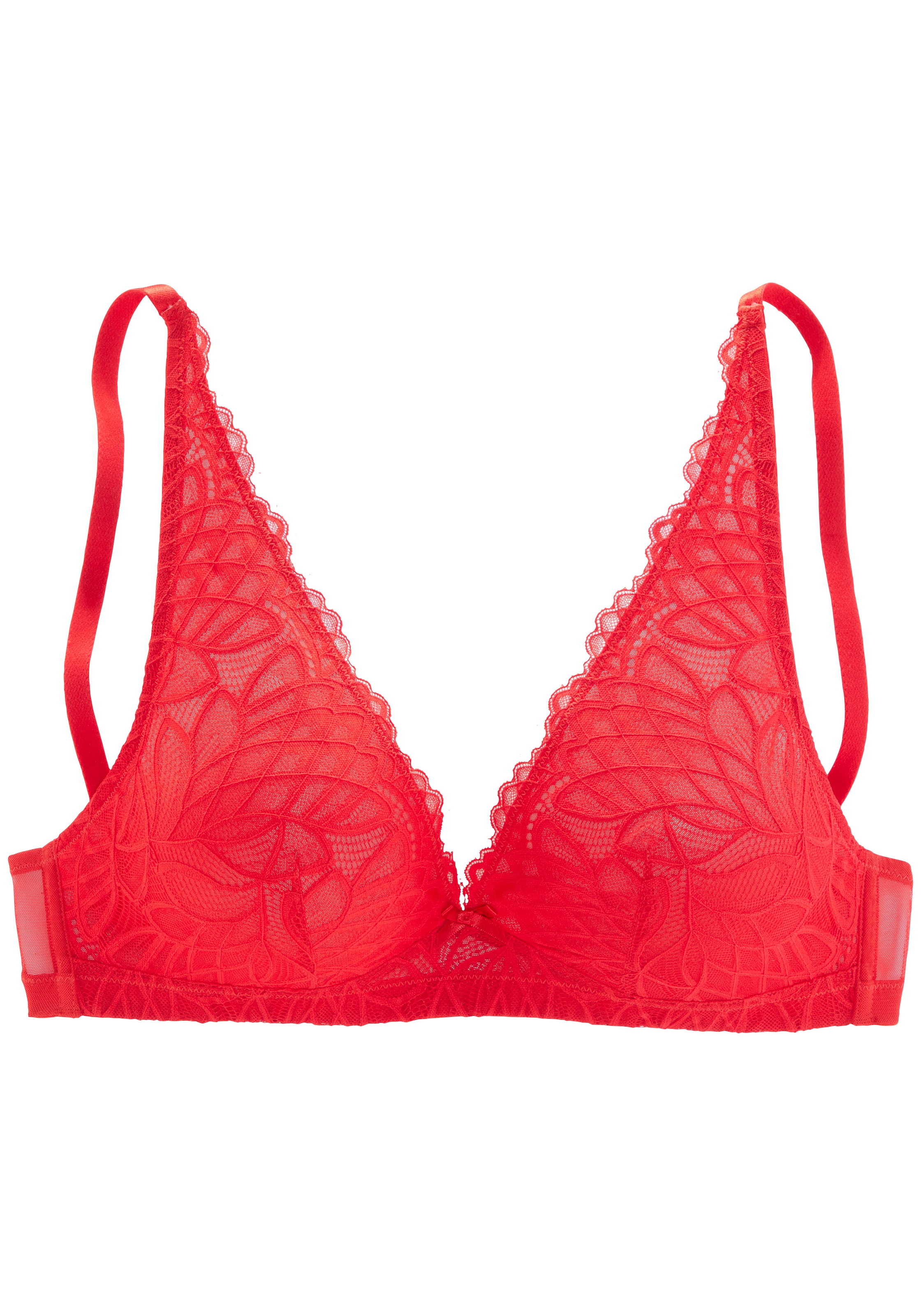 LASCANA Bralette-BH »Cara« ohne Bügel im edlen High-Apex Design, sexy Dessous