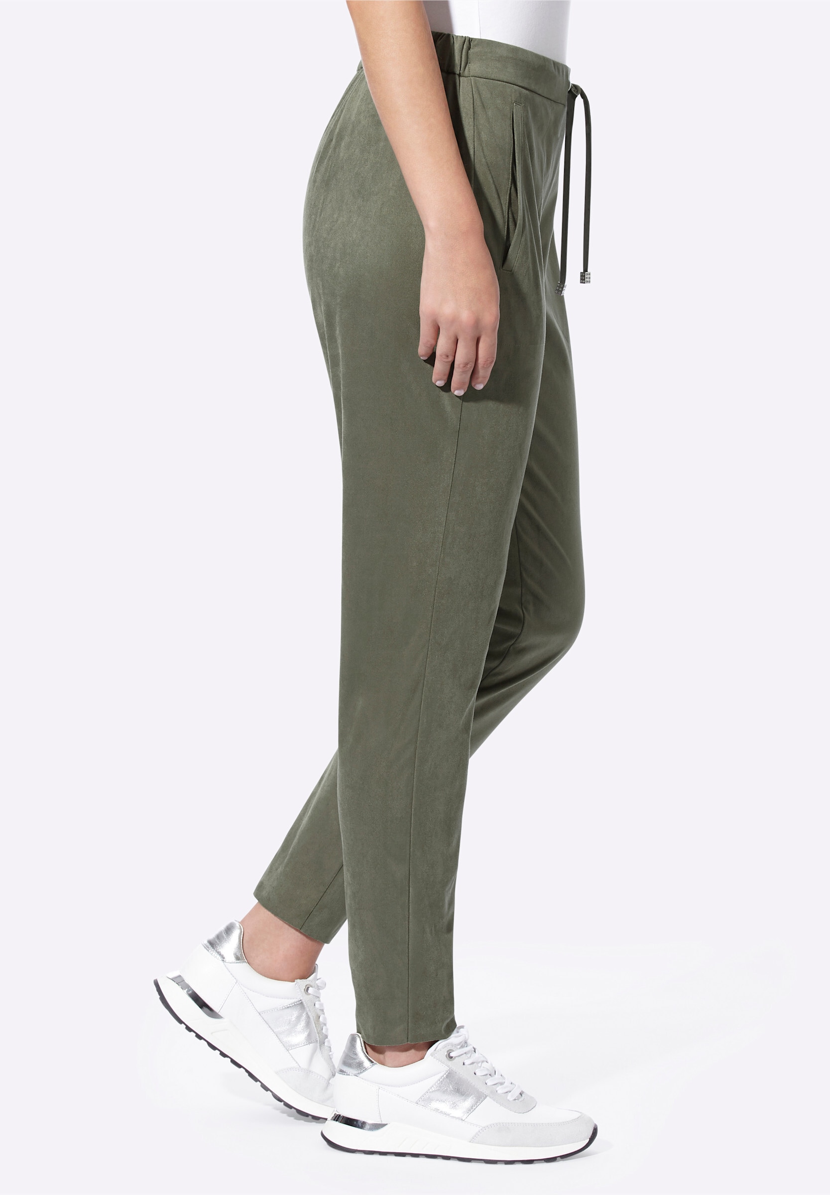 heine Schlupfhose »Jogpants Jogg Pants in Wildleder-Optik«