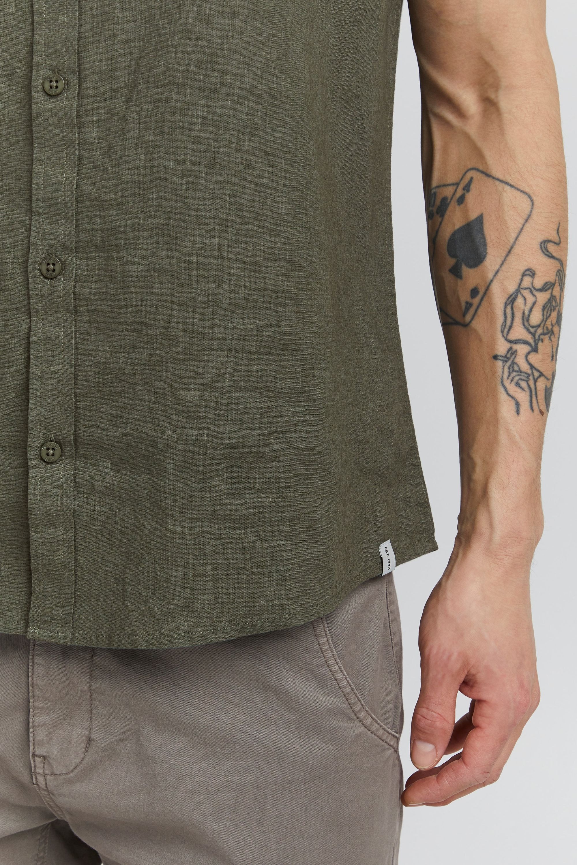 Indicode Kurzarmshirt »Kurzarmhemd IDHank«