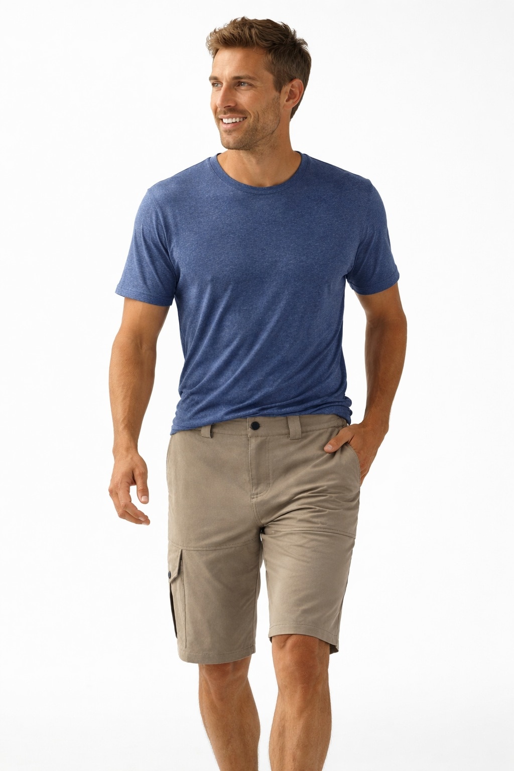 LPO Cargobermudas »Hardy Trail«  Praktische Taschen, elastischer Bund