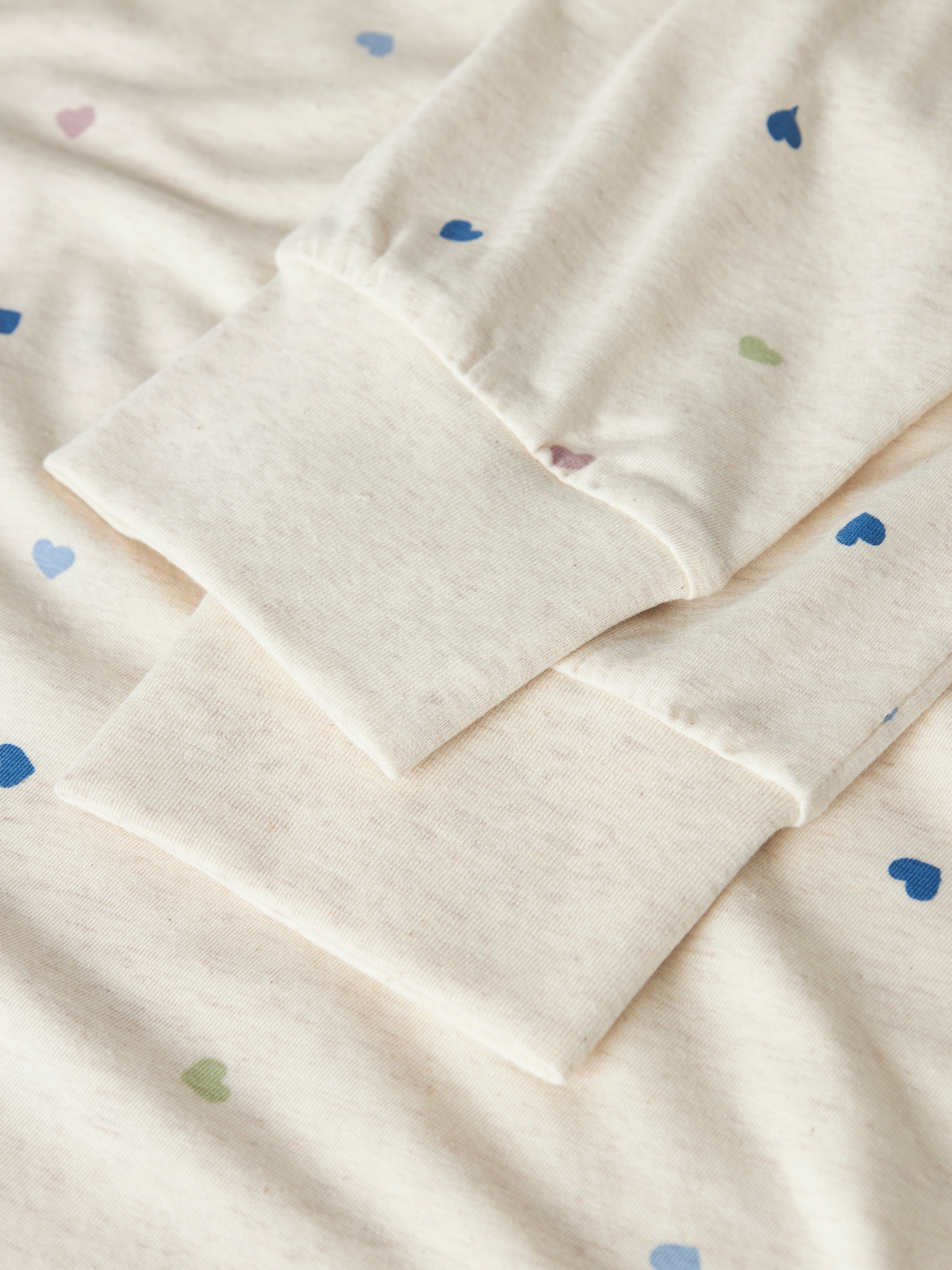 Name It Schlafanzug »NKFNIGHTSET PEYOTE HEARTS NOOS« Set, 2 tlg. Baumwollmischung,