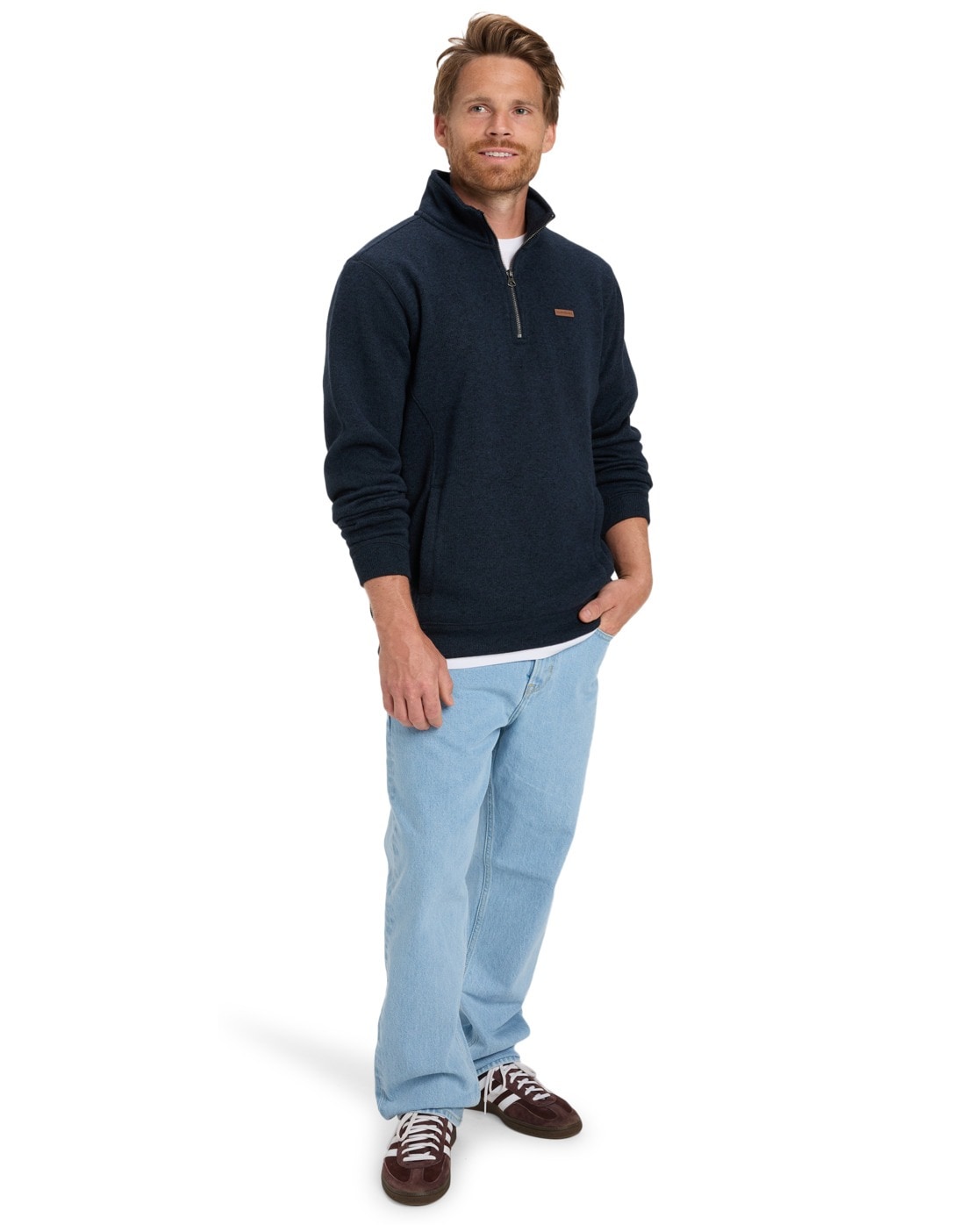 Quiksilver Fleecepullover »Keller 1/4 Zip«
