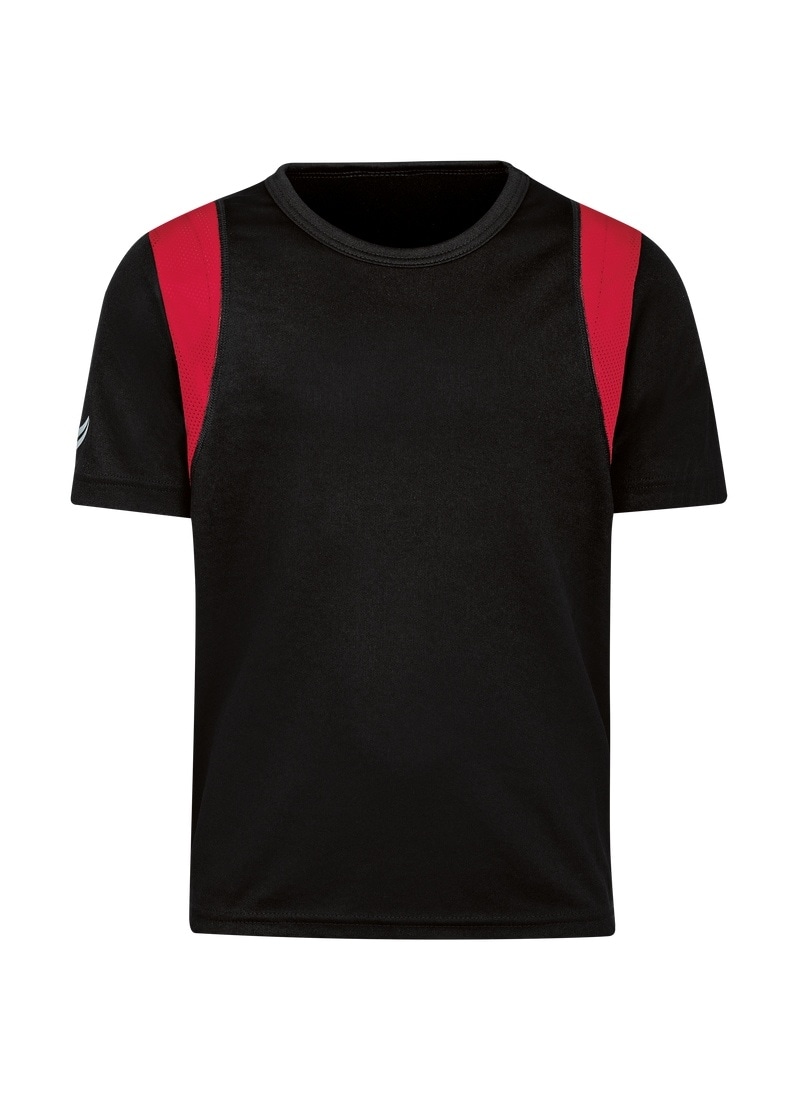 T-Shirt »TRIGEMA Sport T-Shirt mit Netzeinsätzen«, (1 tlg.)