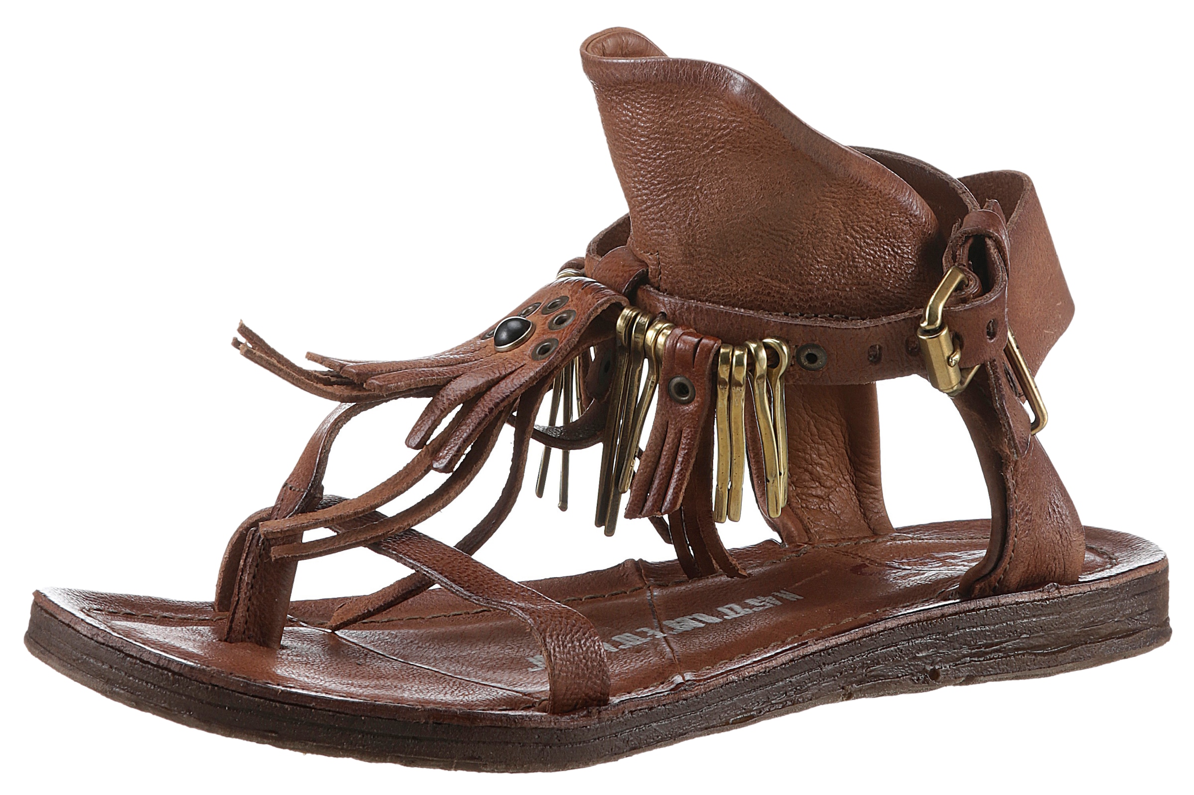 Riemchensandale »RAMOS«, Sommerschuh, Sandalette mit modischen Fransen