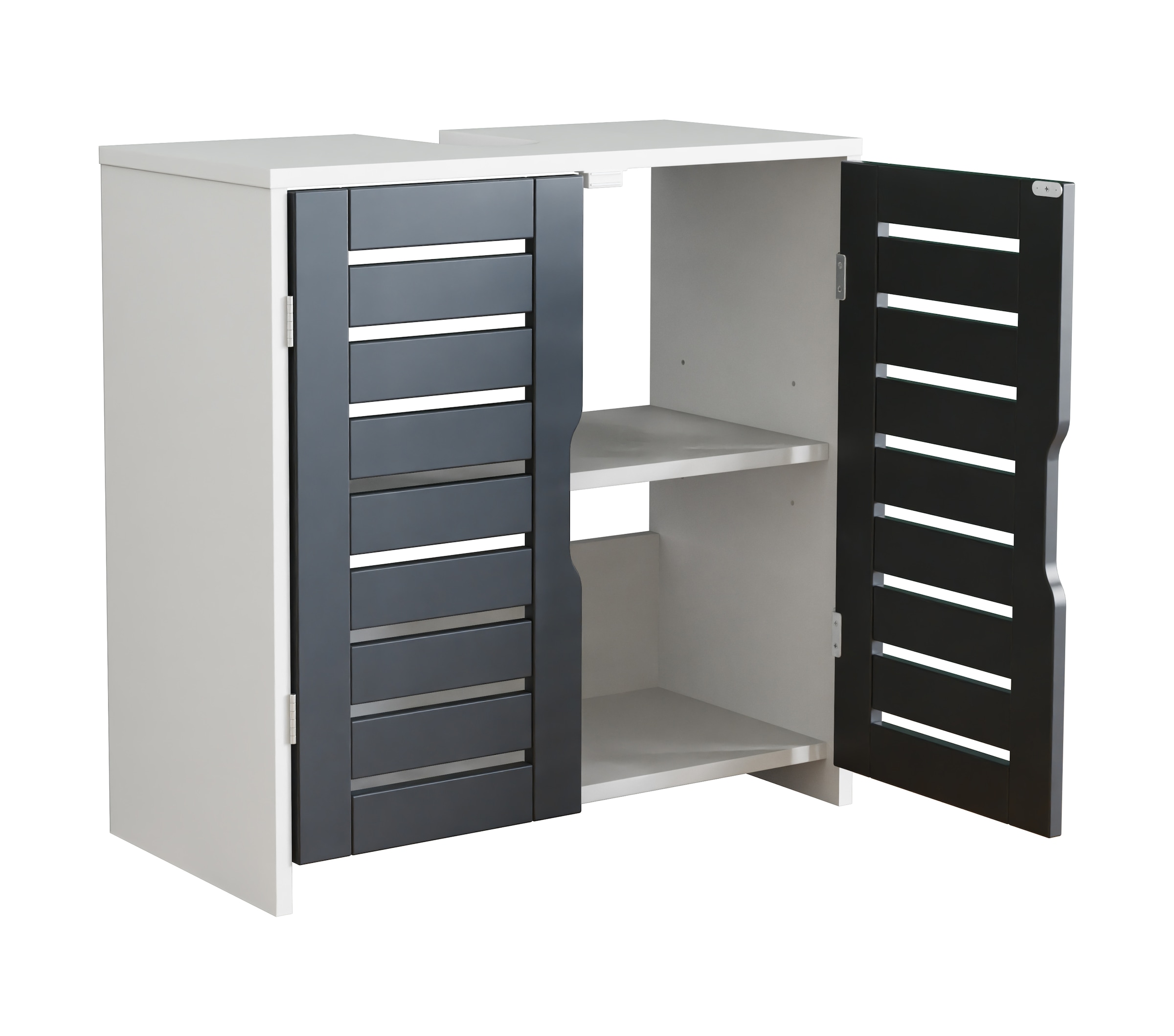 VCM Waschbeckenschrank »Holz Badschrank Badunterschrank Waschbecken Flonali« 1 Stk. tlg.