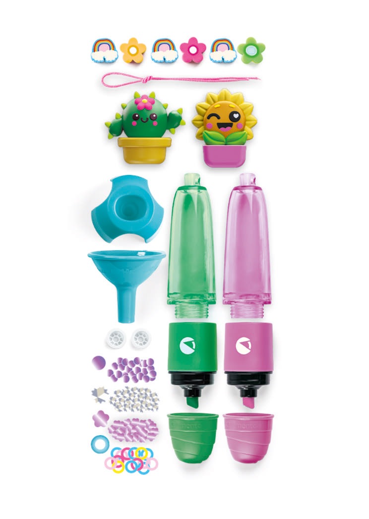 Clementoni® Kreativset »Idea, Deine Textmarker-Kreationen - Garten«
