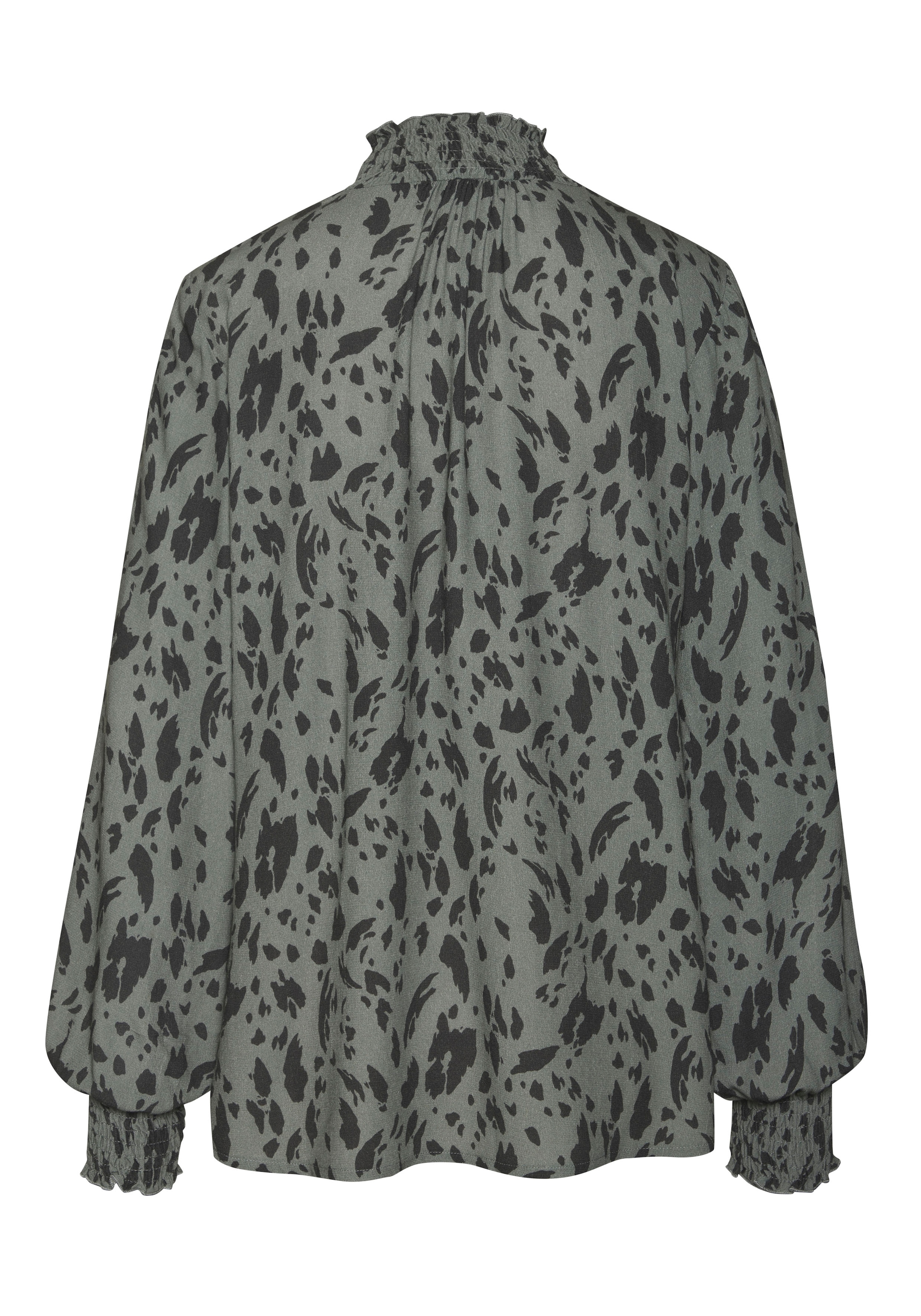 LASCANA Langarmbluse, mit Animalprint, Leo-Optik, elegante Druckbluse, modisch