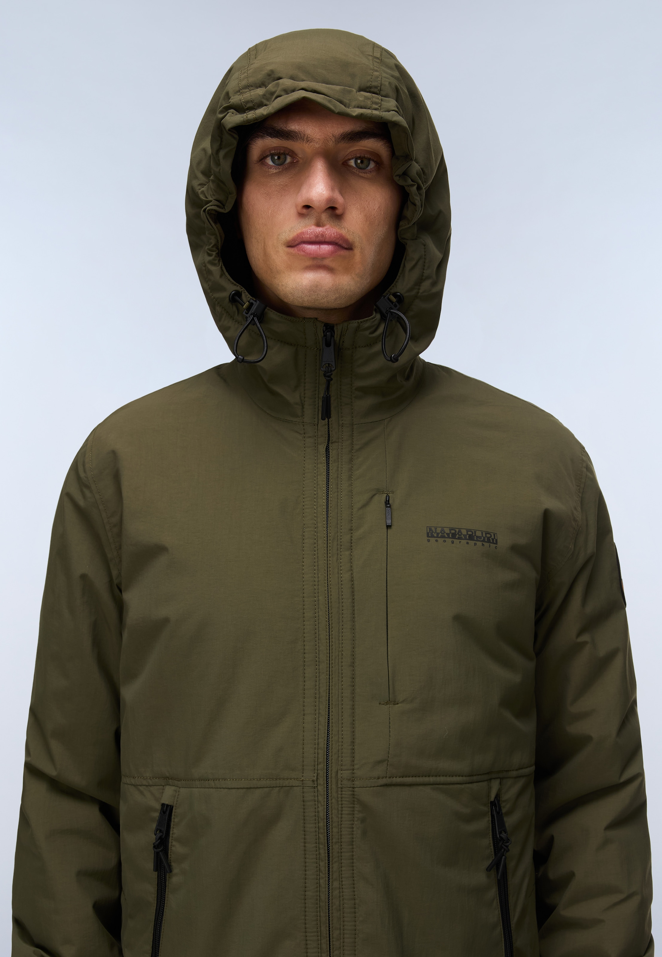 Napapijri Winterjacke »A-TUNDRA WINT 1 OLIVE NIGHT G1F« für Sportmode, mit sportlichem Stil, aus Polyamid