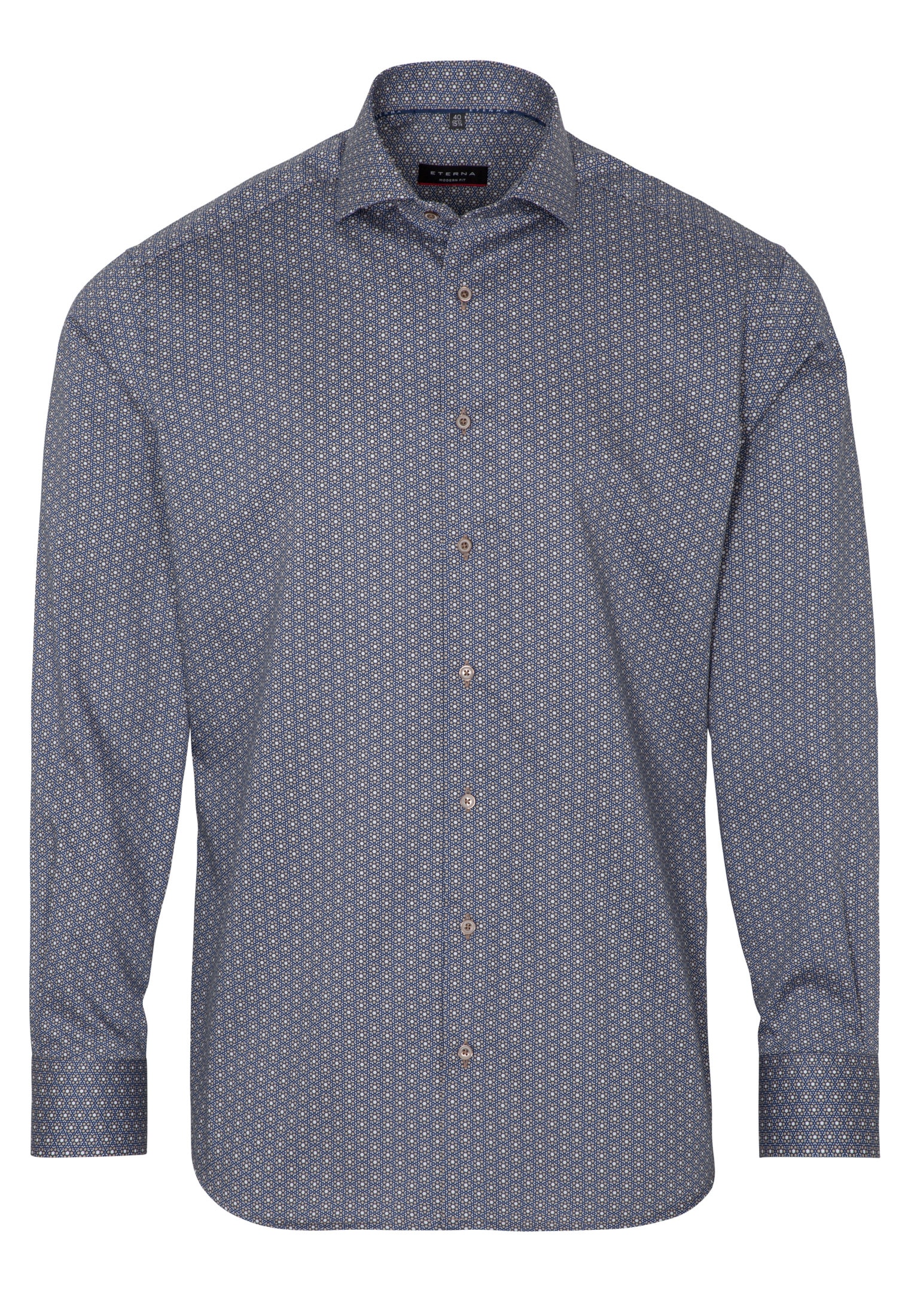 Eterna Langarmhemd »MODERN FIT« NON IRON (bügelfrei)