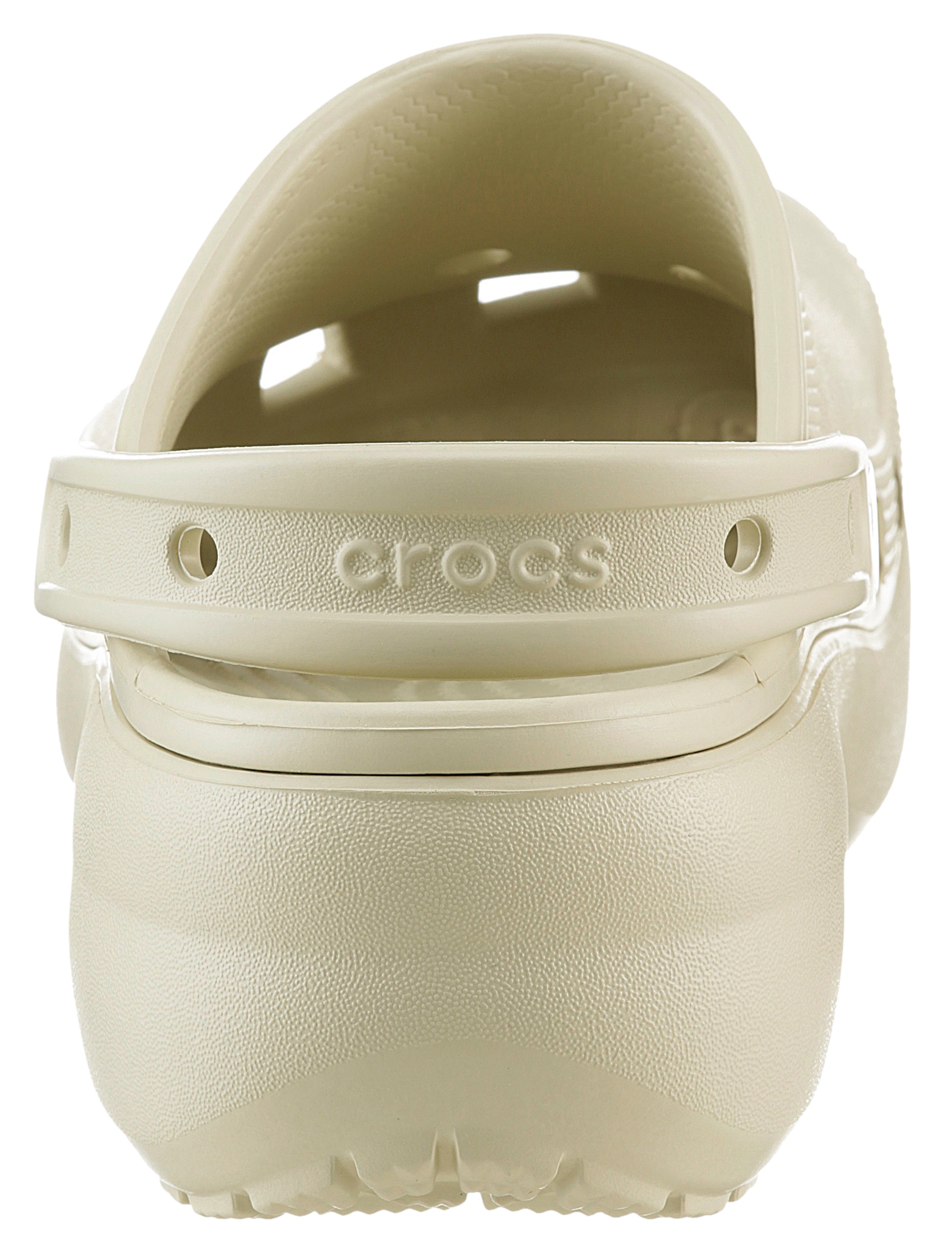 Crocs Clog »Classic Platform Clog W«, Plateau, Sommerschuh, Schlappen, Hausschuh, trendige Plateausohle