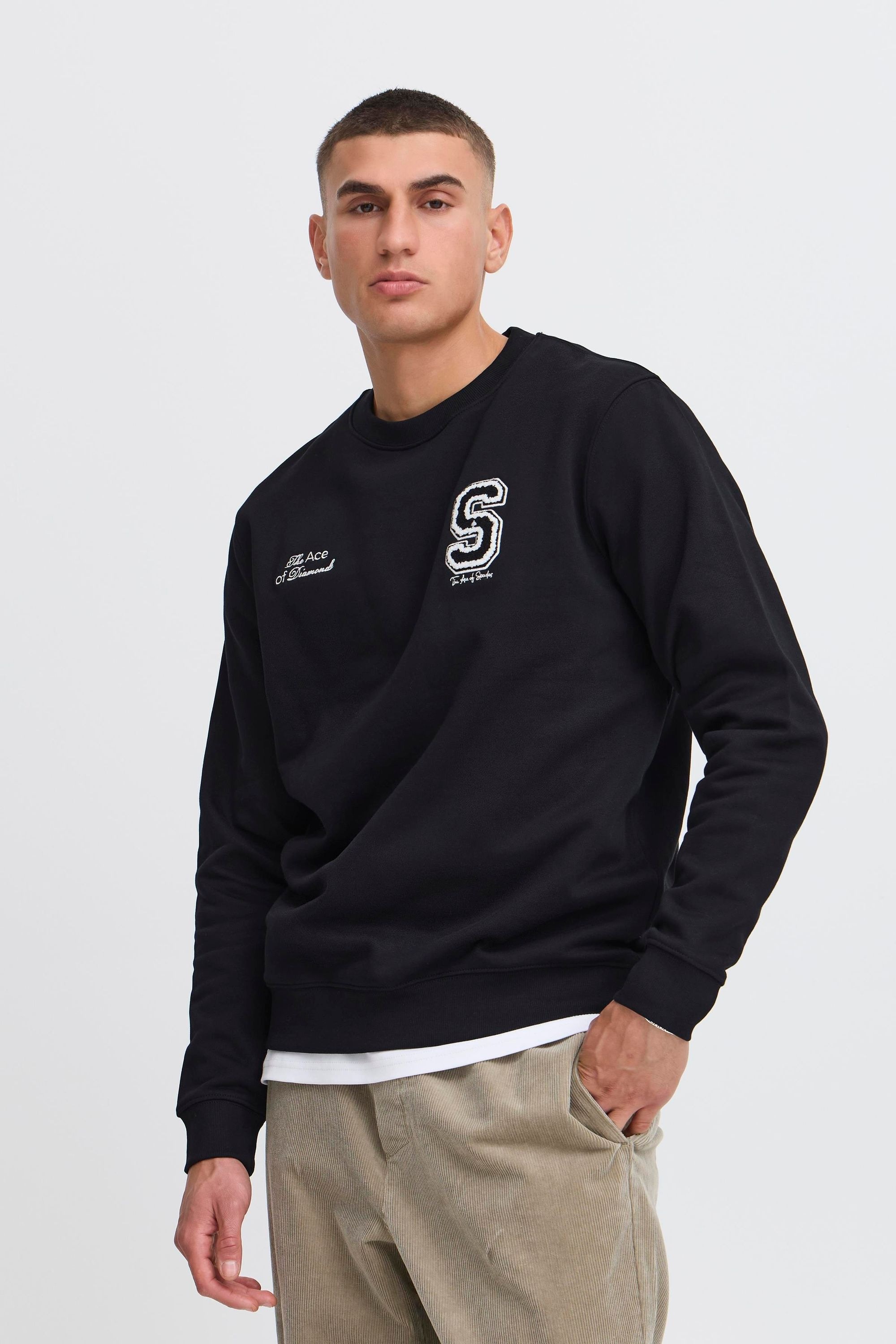 !Solid Longpullover »Sweater SDRIDLEY«