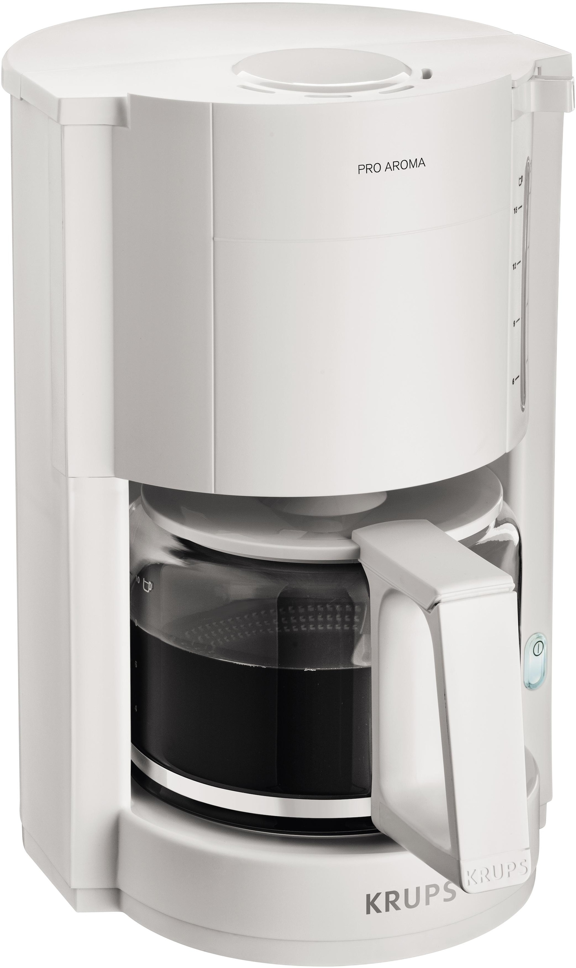 bei Automatische Abschaltung, Filterkaffeemaschine 1050 »F30901 Aroma«, jetzt Warmhaltefunktion, Krups W Pro OTTO
