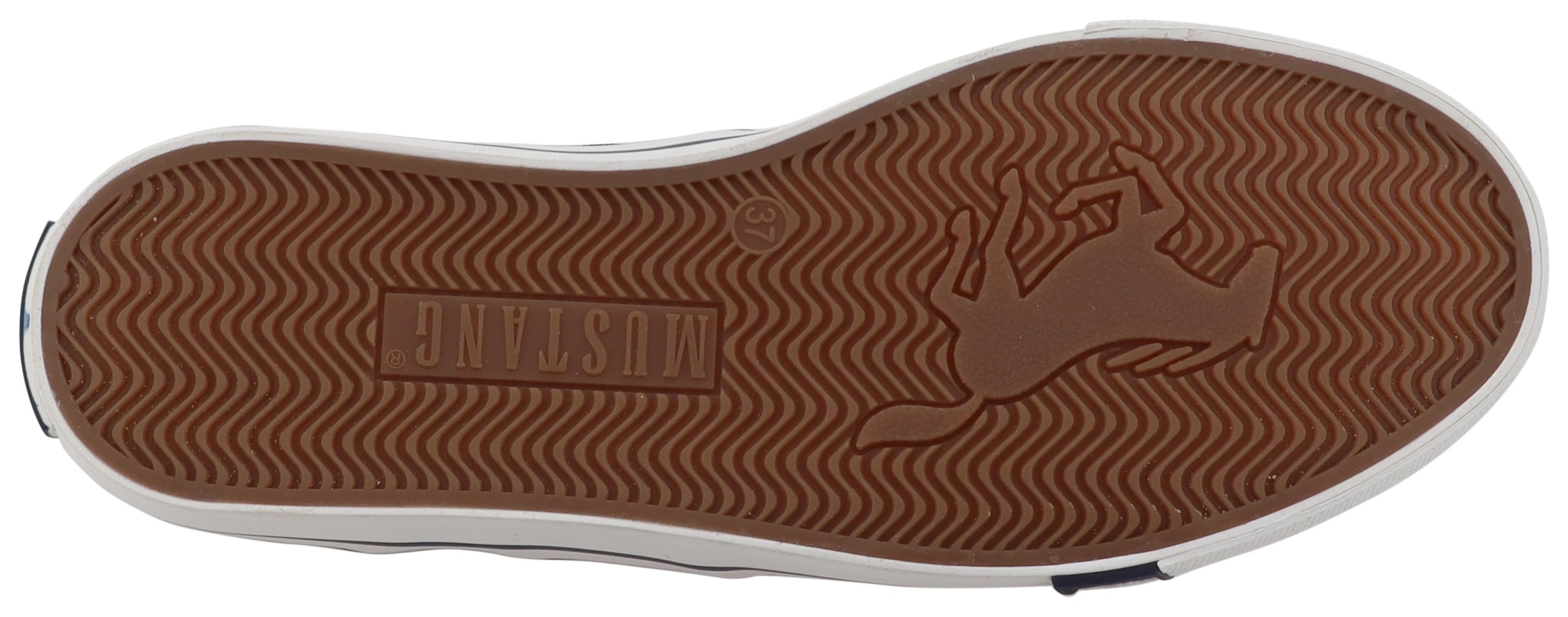 Mustang Shoes Slip-On Sneaker »Winona«  Slipper, Halbschuh mit modischen Kontrastnähten
